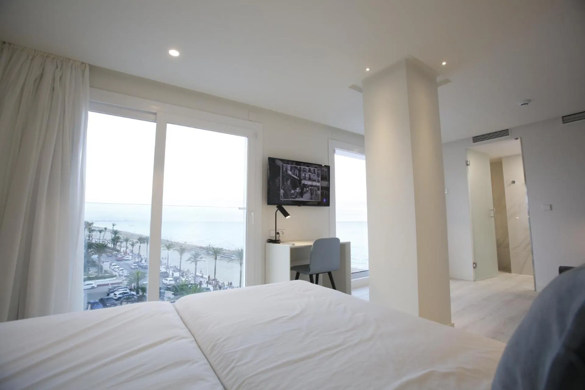 Bed in Hotel María Cristina