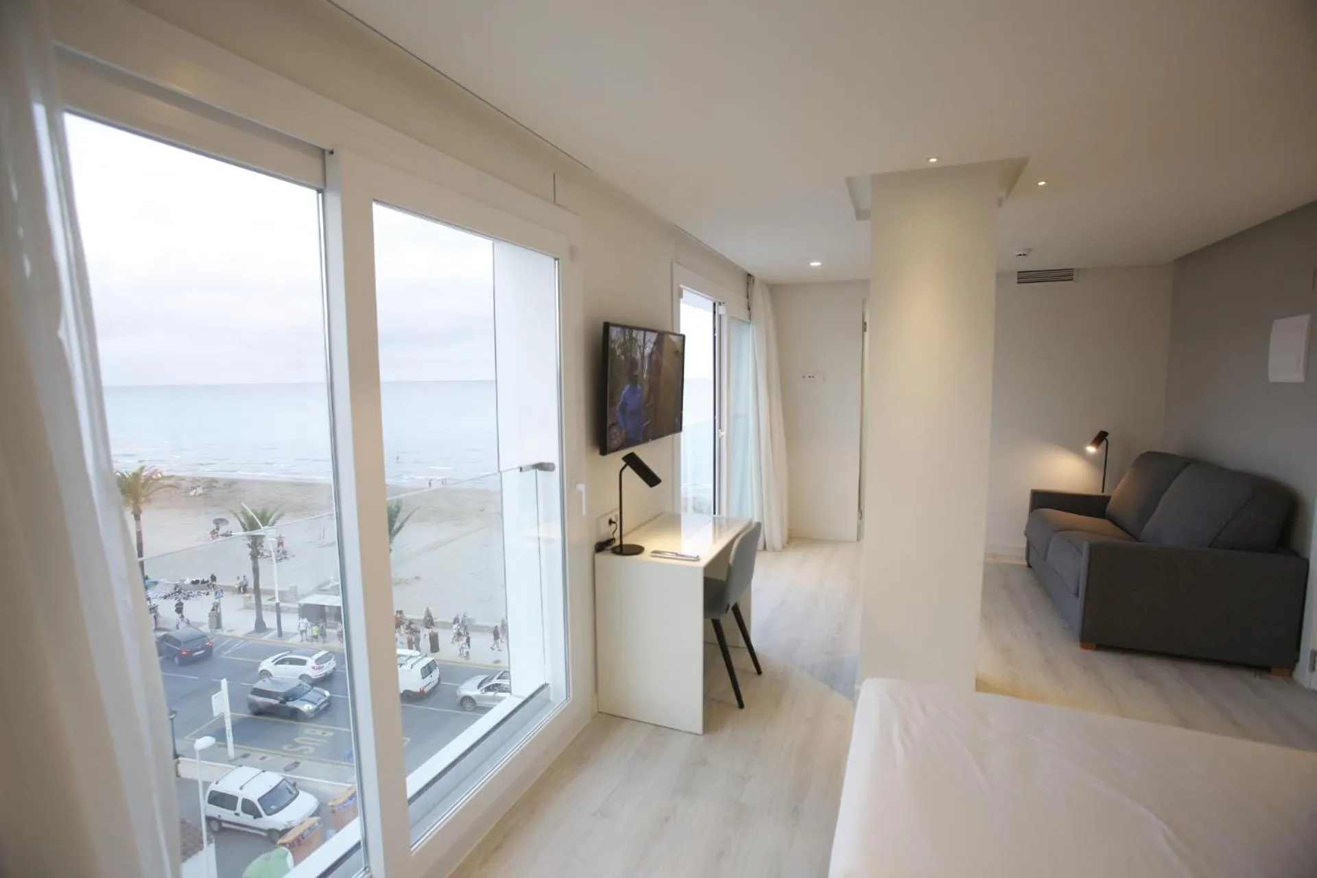 Bed in Hotel María Cristina