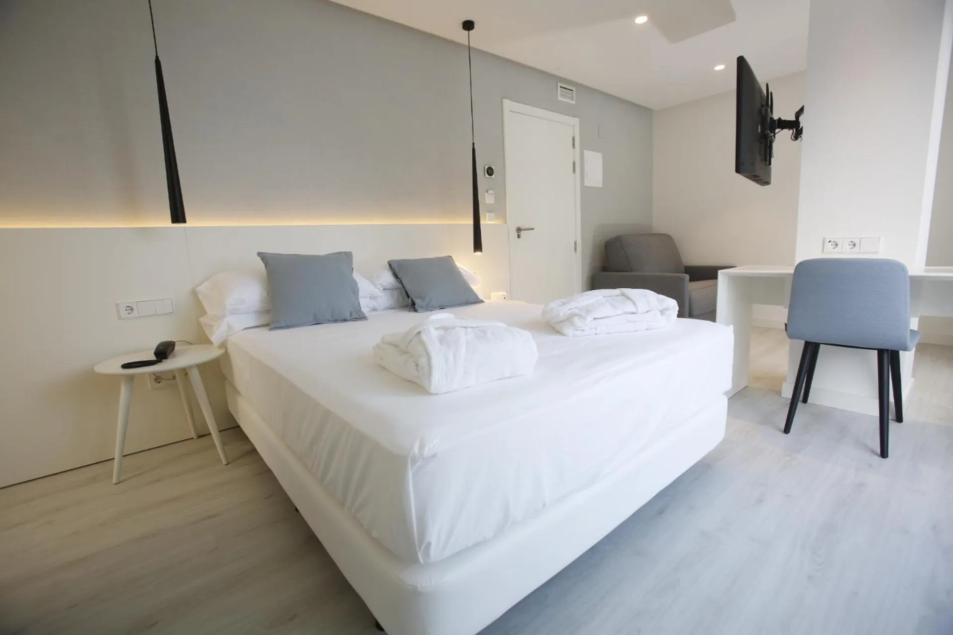 Bed in Hotel María Cristina