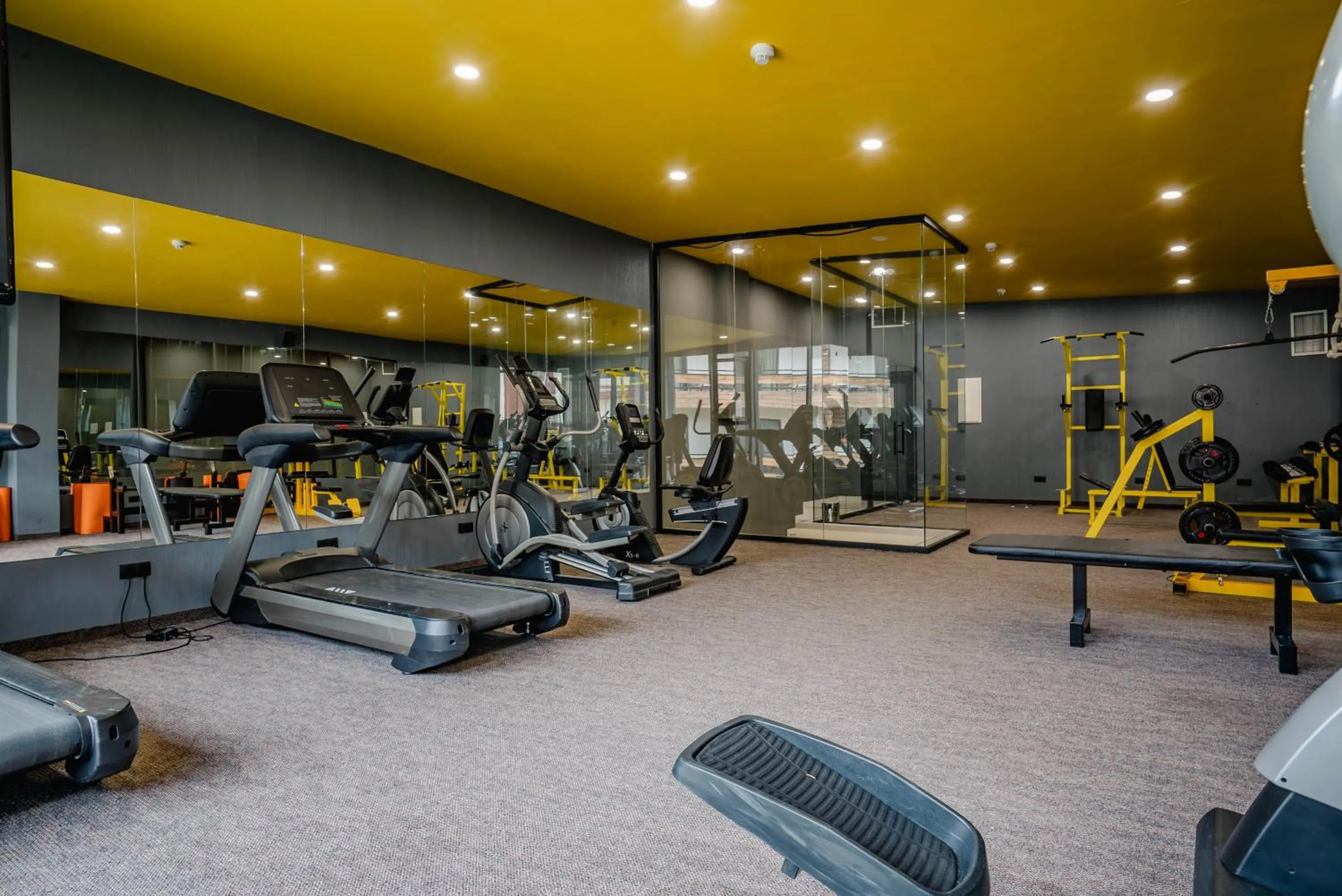 Fitness centre/facilities in Bakuriani Inn