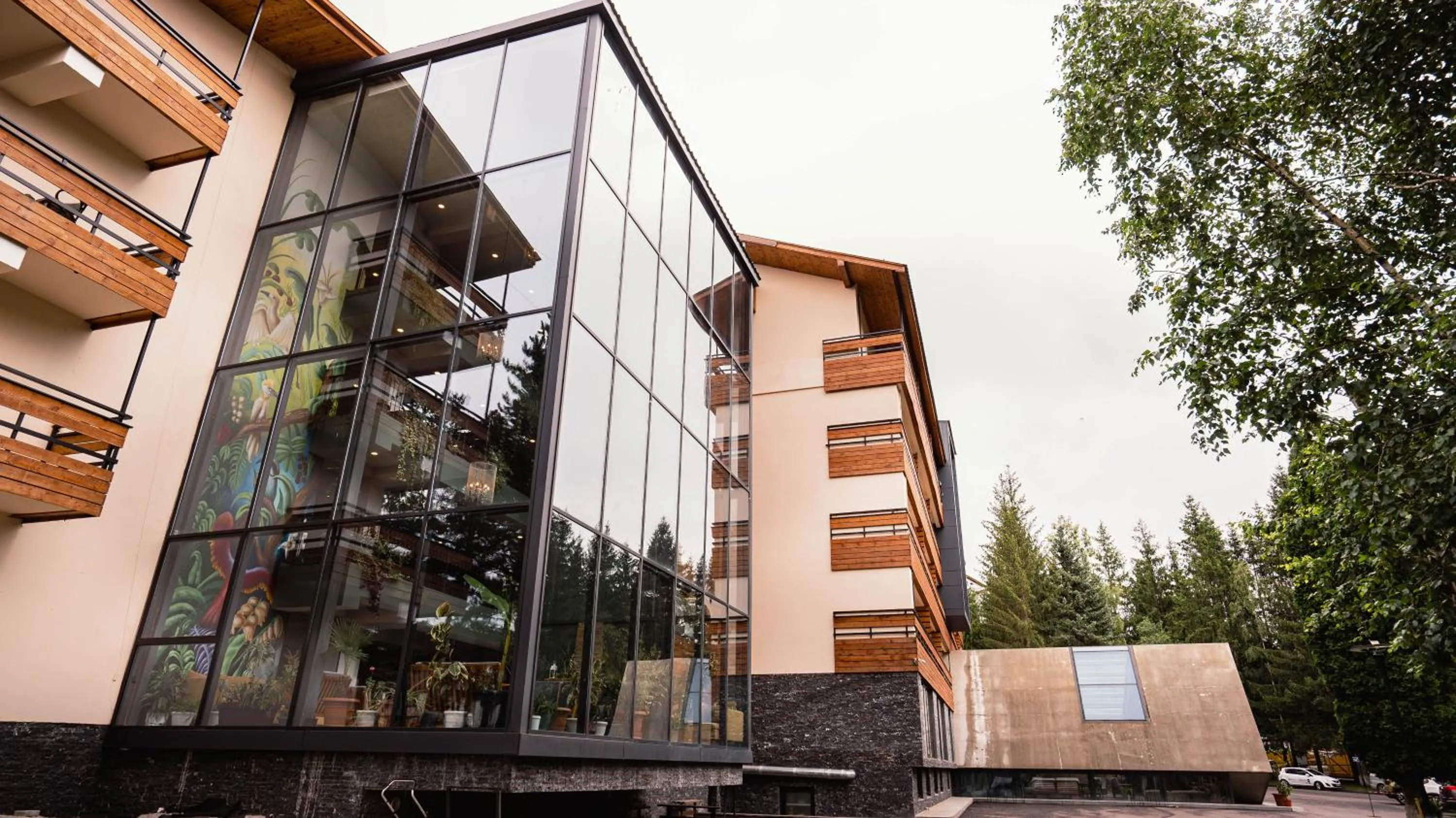 Property building in Bakuriani Inn