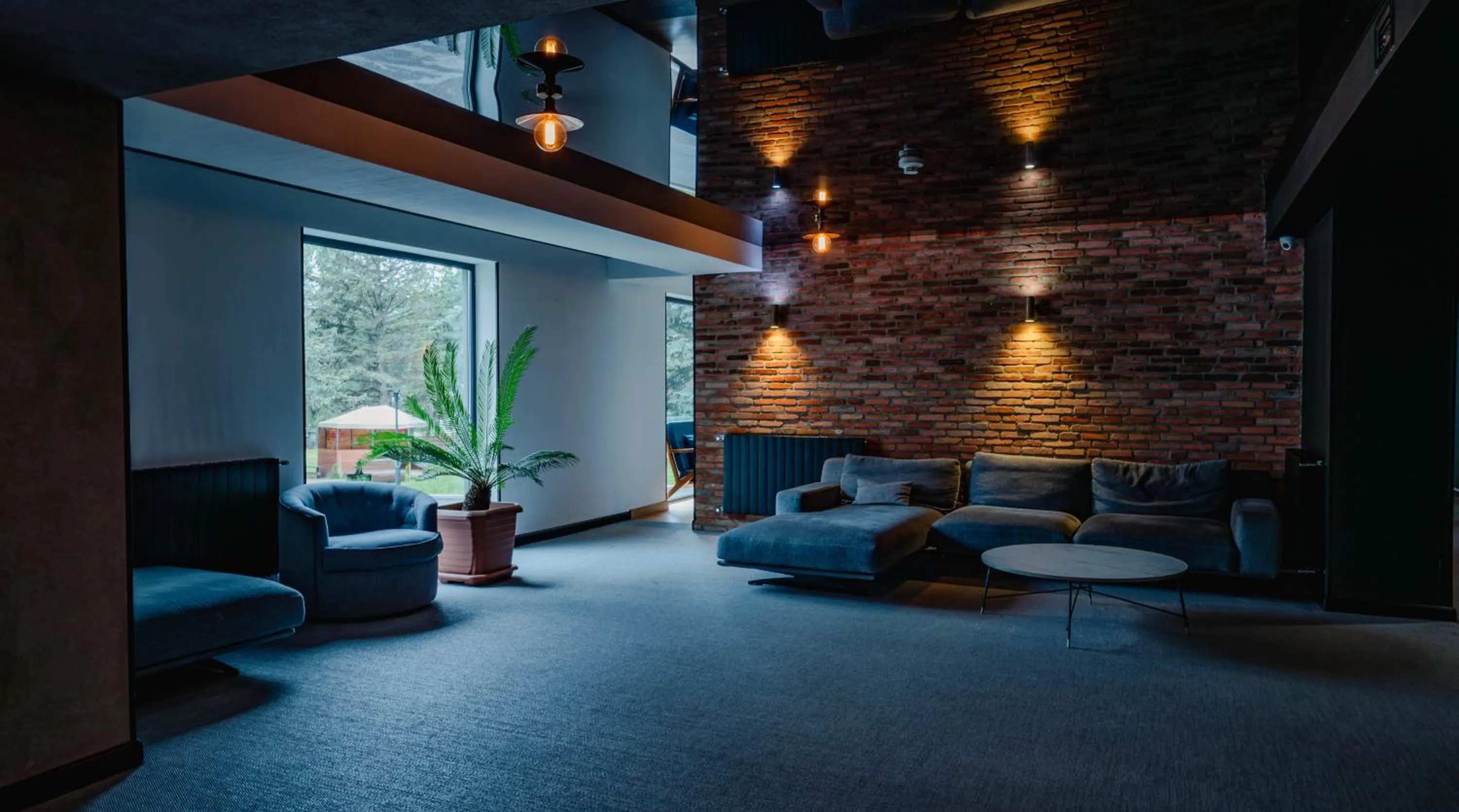 Seating area in Bakuriani Inn