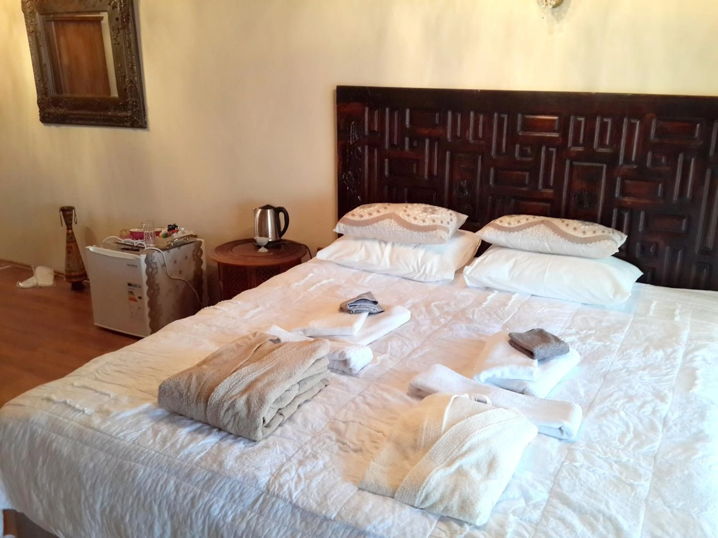 Bed in Lemon Villa Hotel