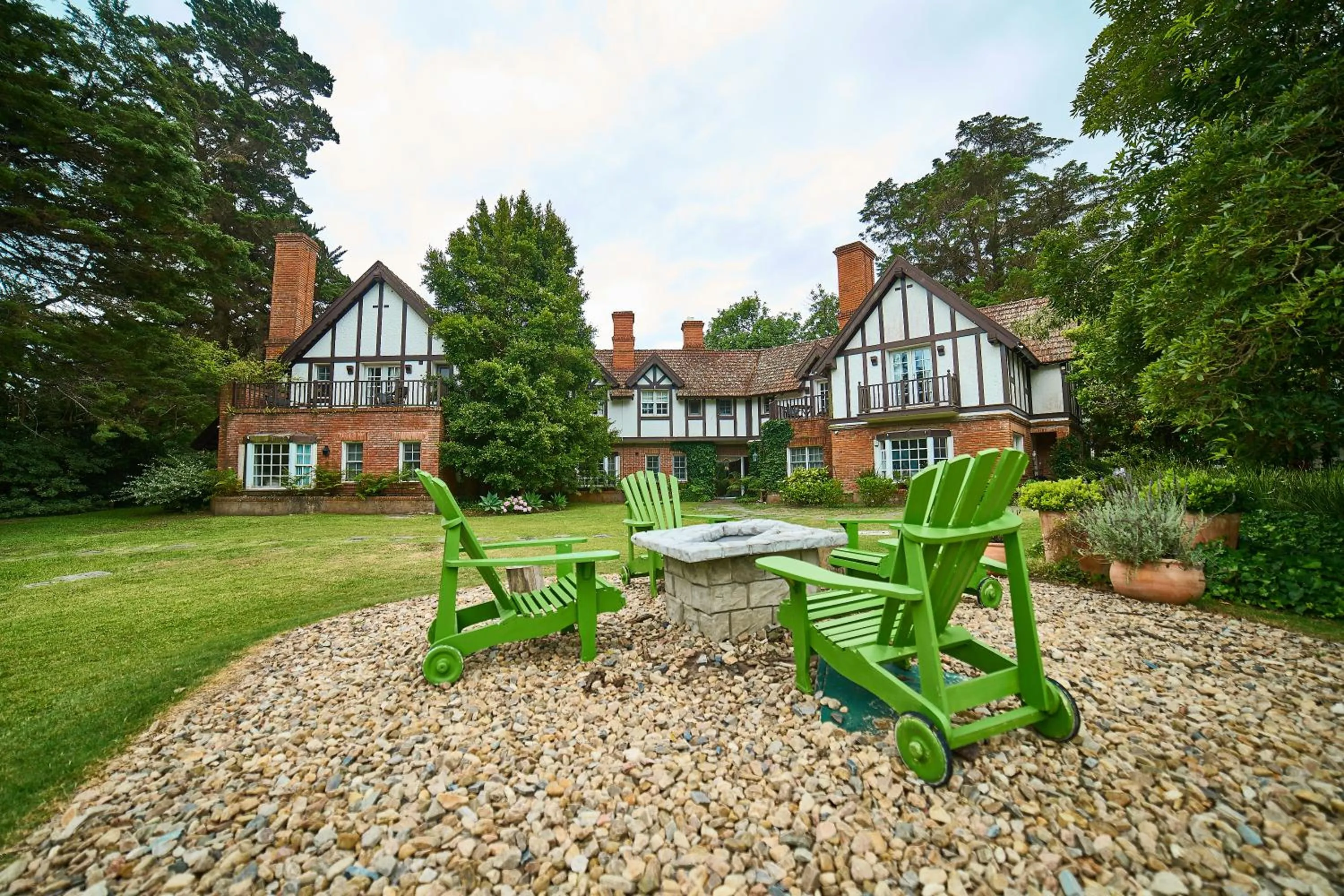 Garden in Hotel L'Auberge