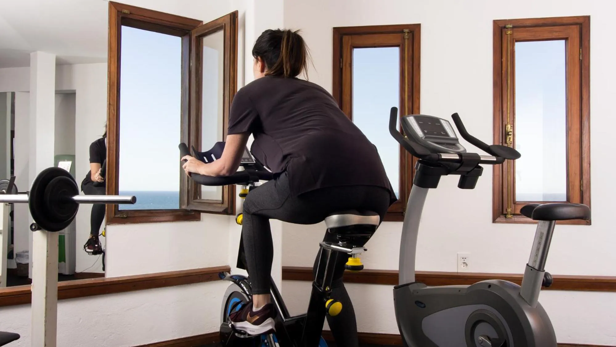 Fitness centre/facilities in Hotel L'Auberge