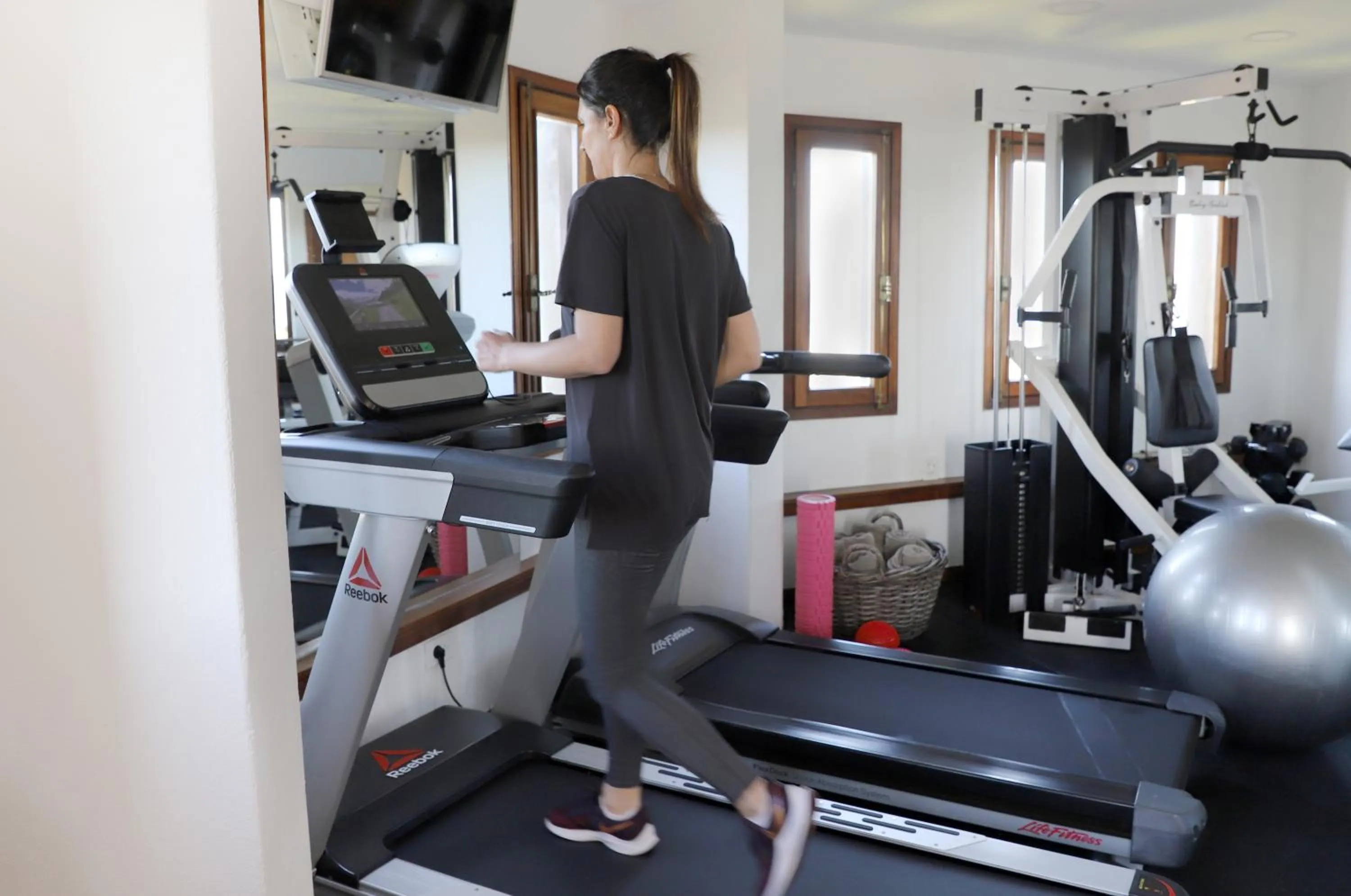 Fitness centre/facilities in Hotel L'Auberge