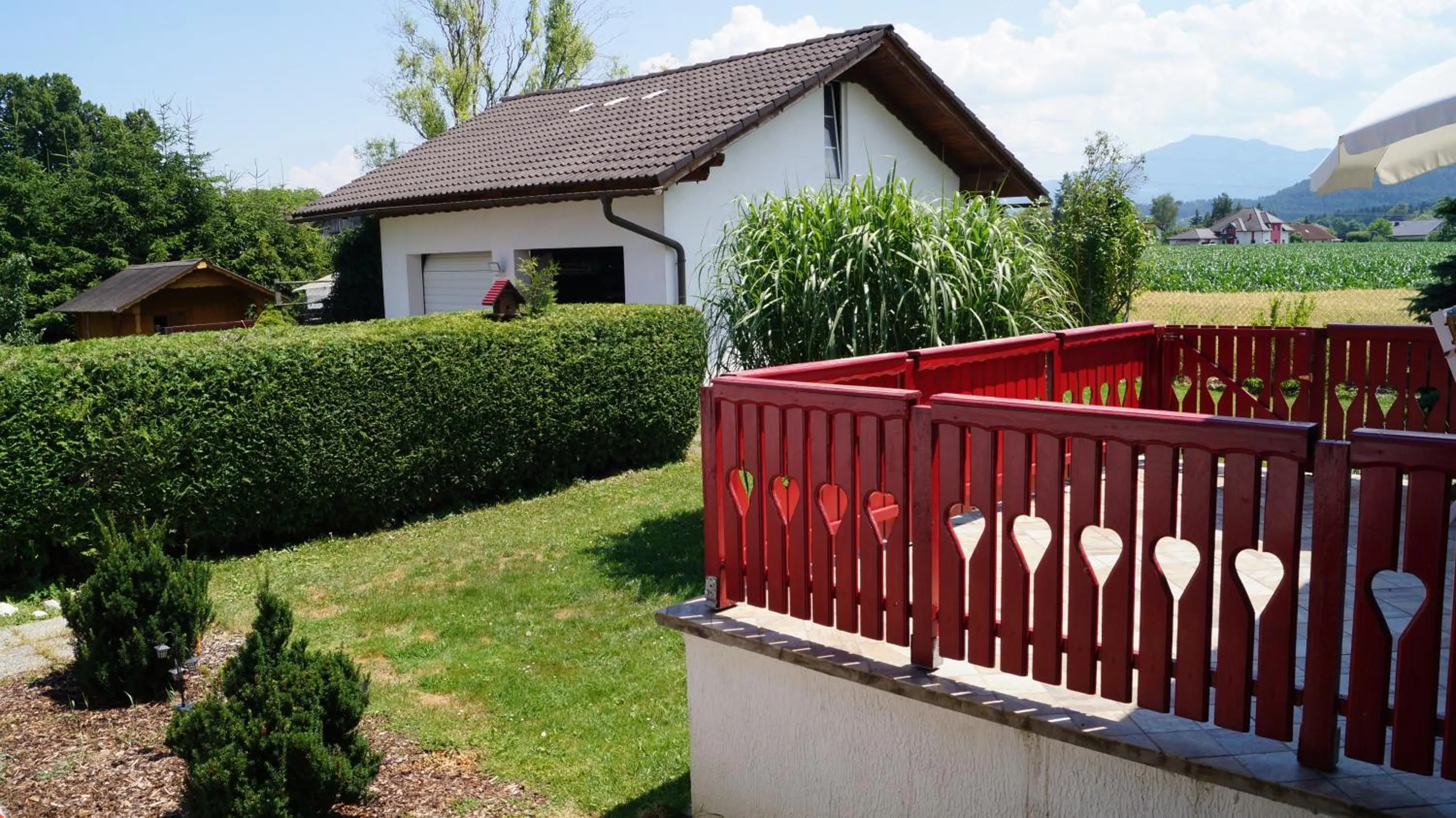 Garden in Landhaus Noreia