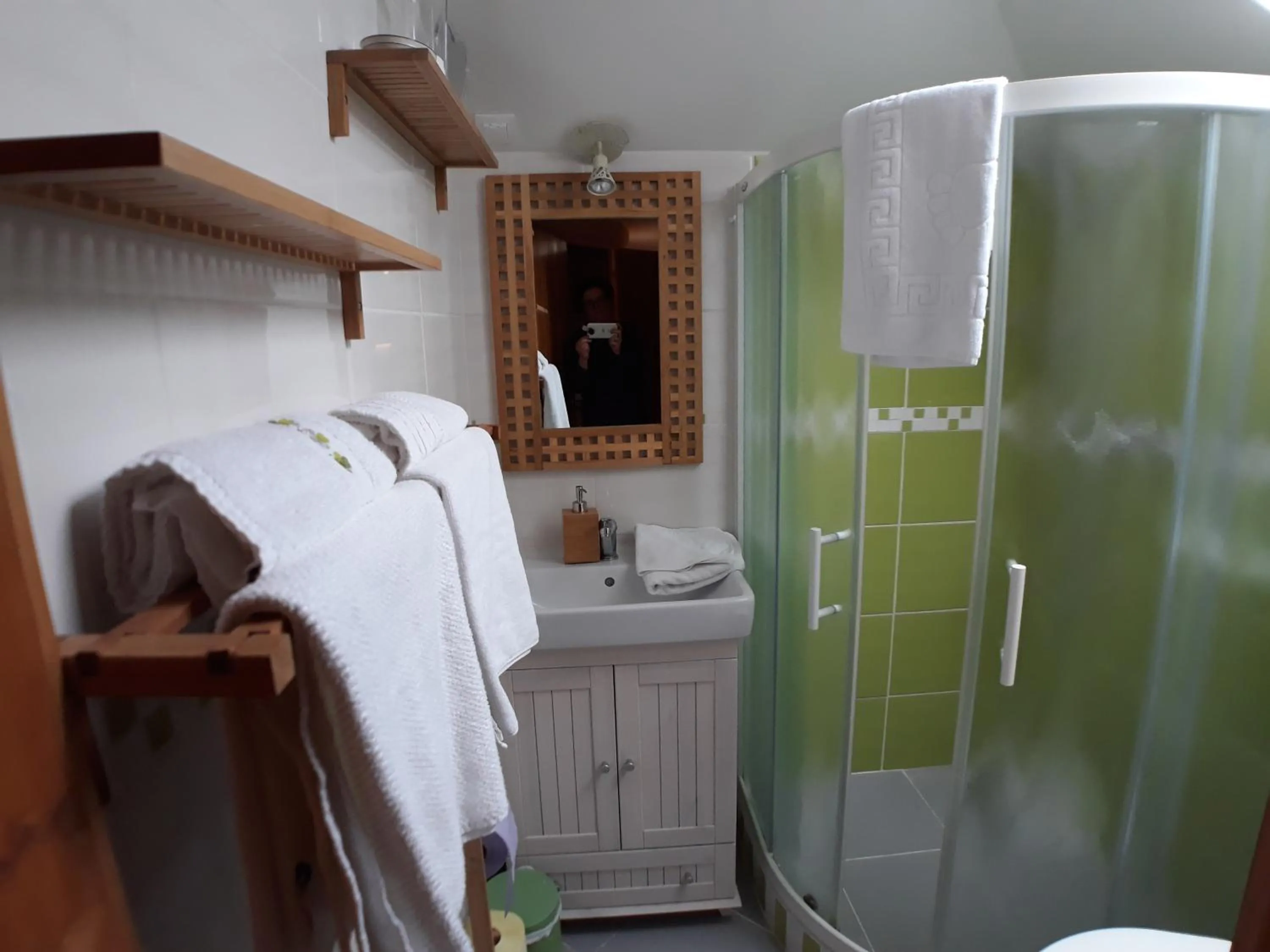 Shower in Landhaus Noreia