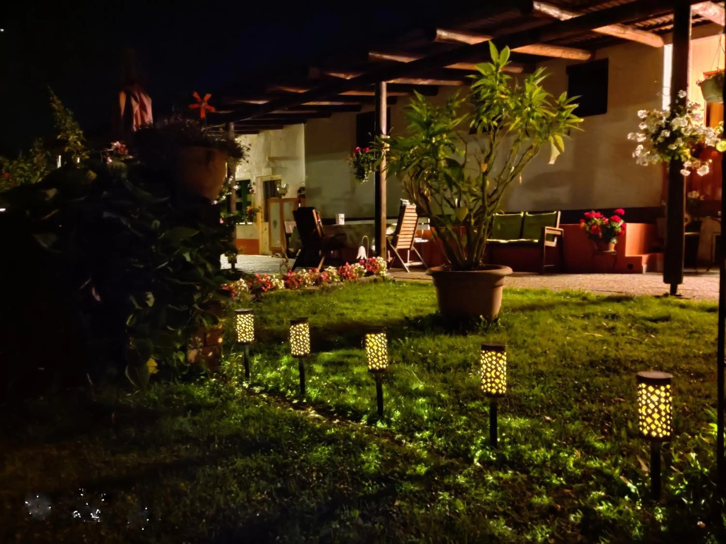 Patio in Landhaus Noreia