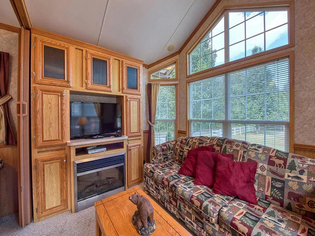 Bedroom in Maggie Valley Cabin Rentals