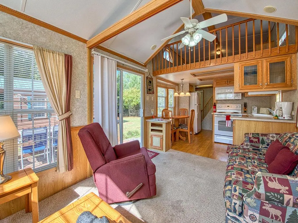 Bedroom in Maggie Valley Cabin Rentals