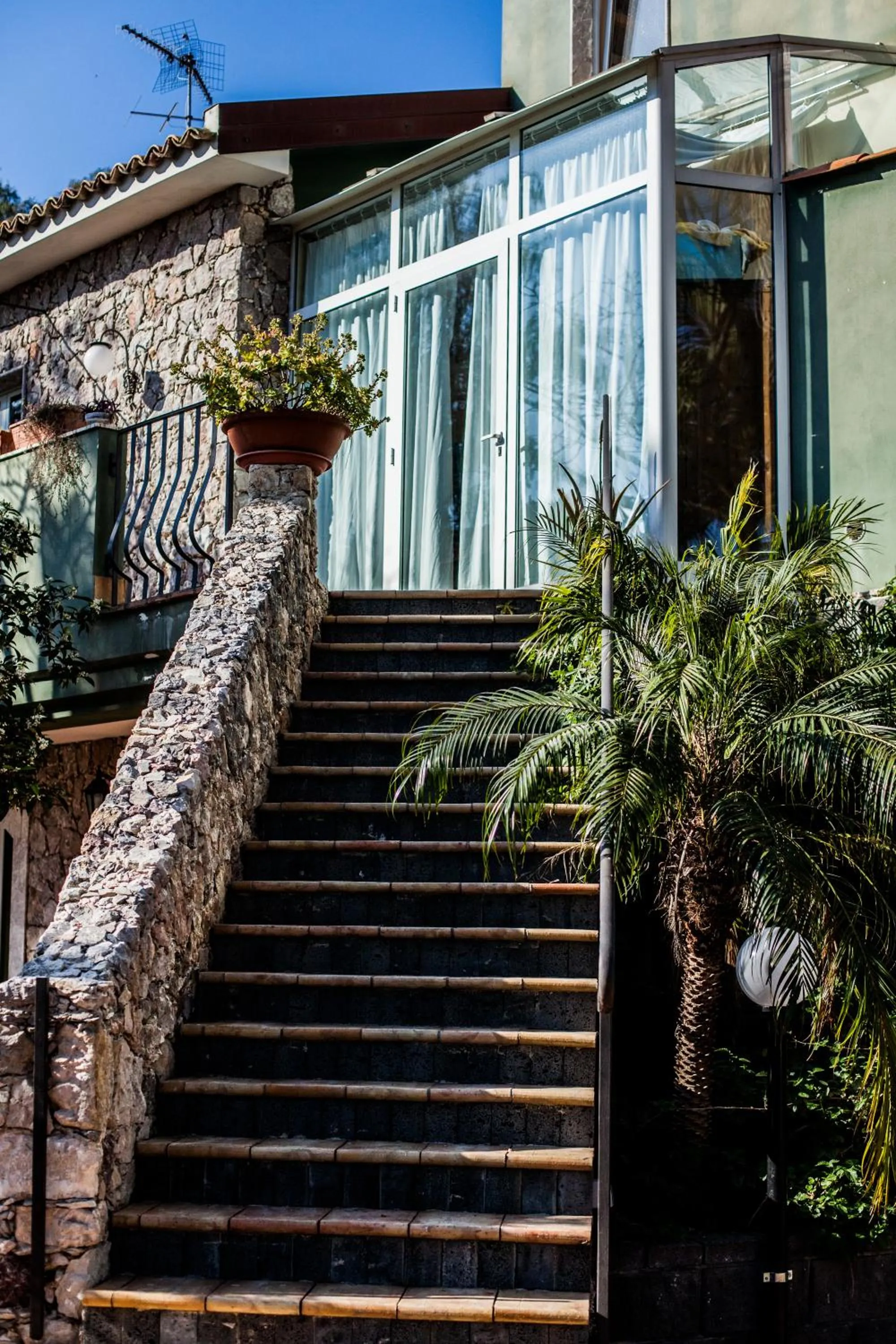 Decorative detail in B&B La Villa