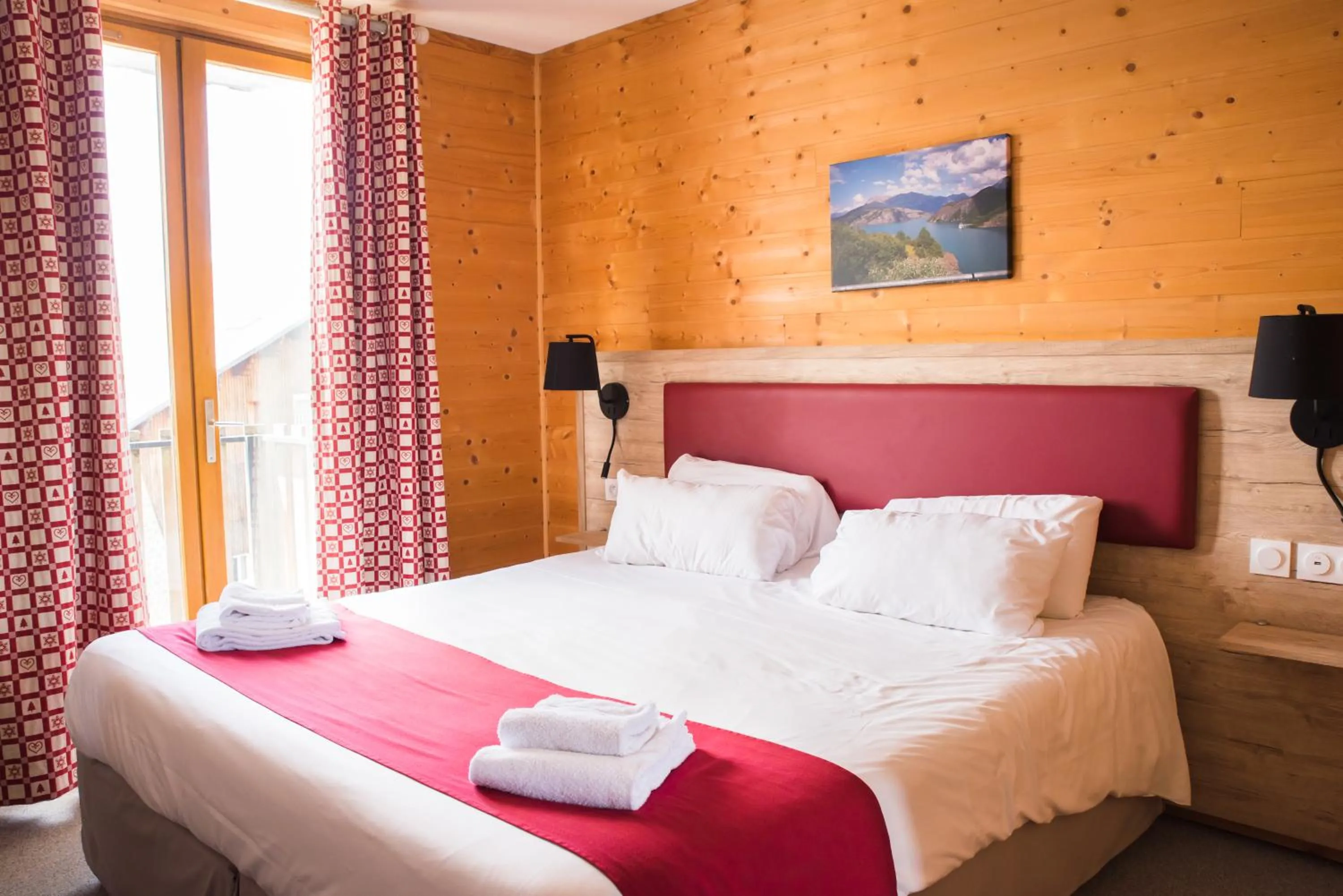 Bed in Hôtel Espace Montclar