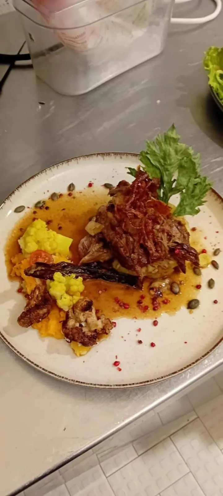 Food and drinks in Hôtel Espace Montclar