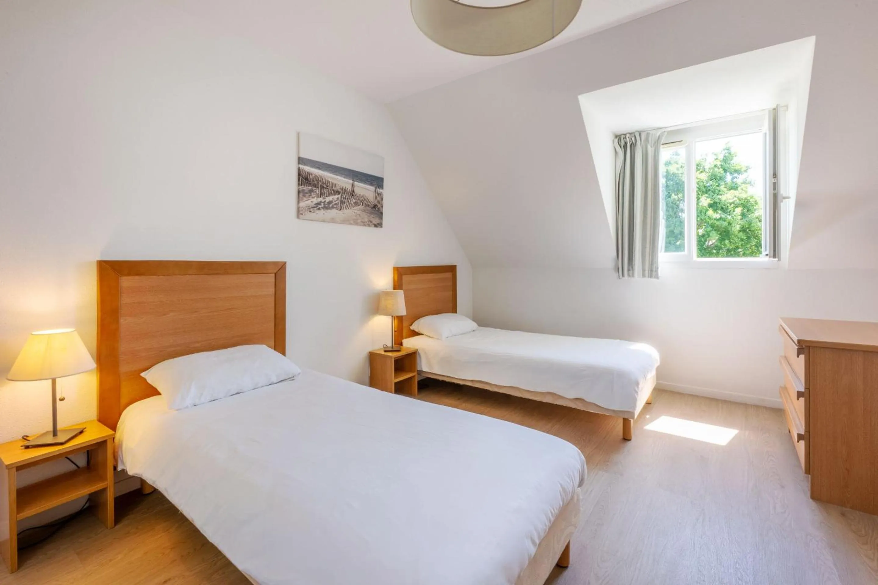 Bedroom, Bed in Résidence Odalys Horizon Morgat