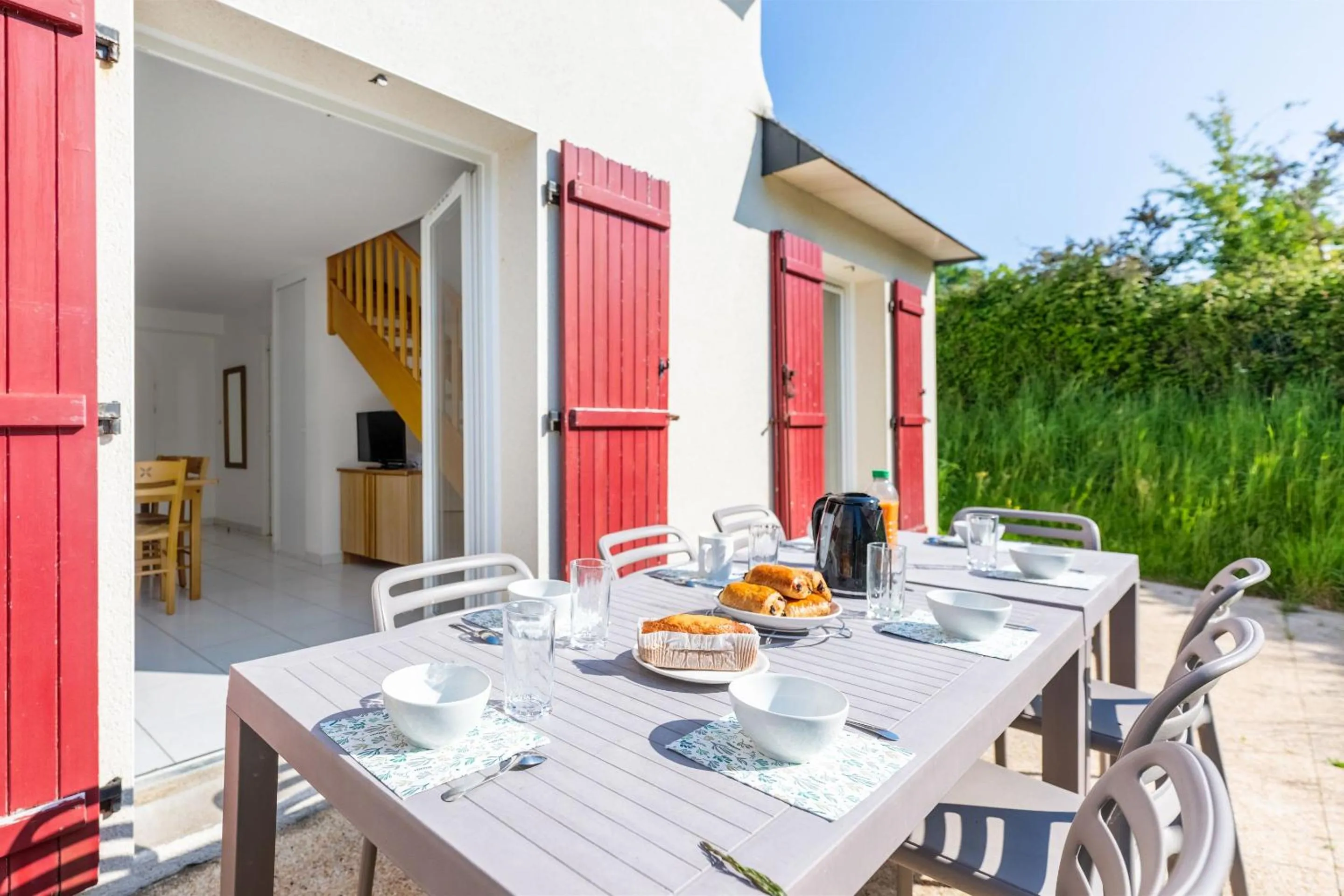 Balcony/Terrace in Résidence Odalys Horizon Morgat