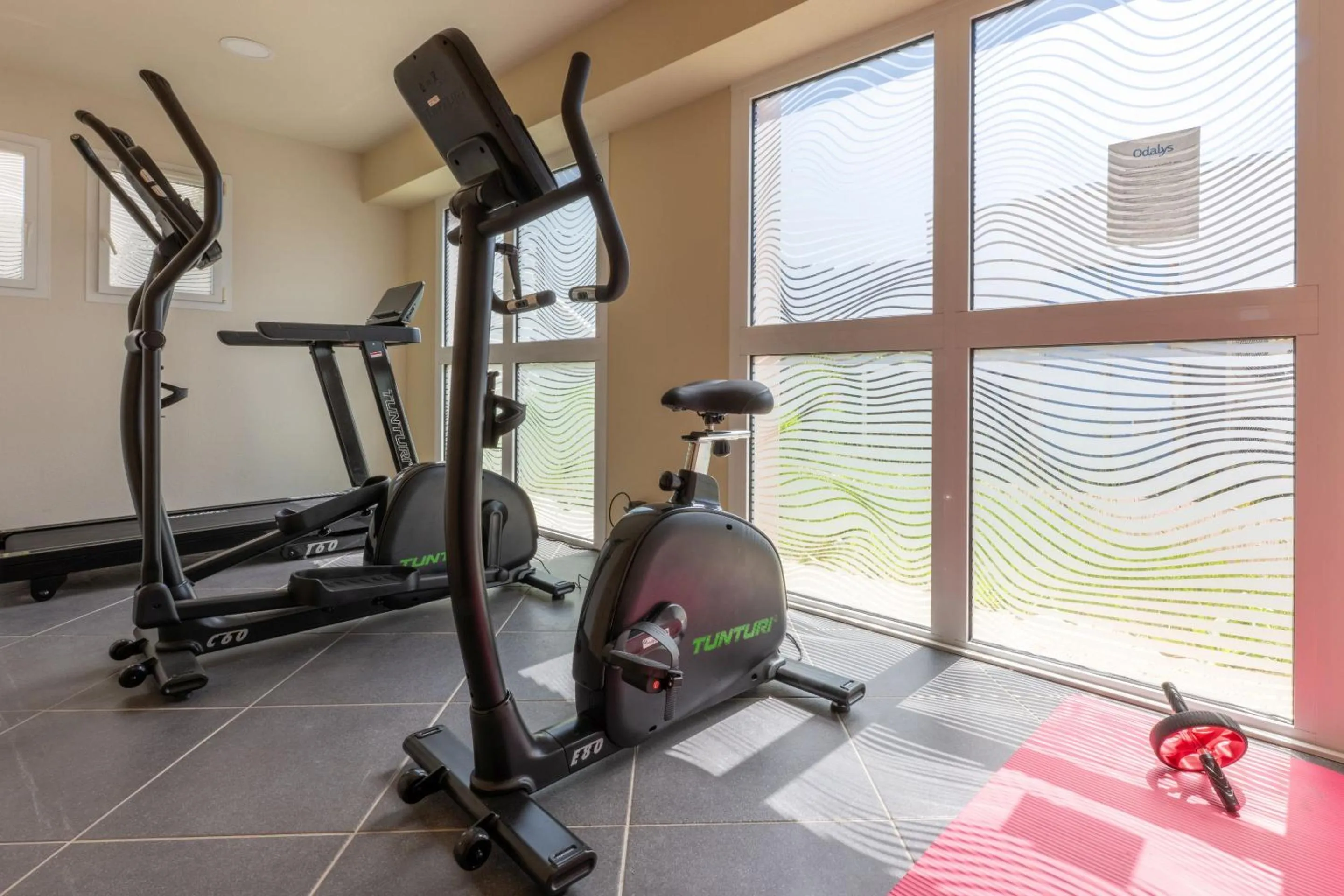 Fitness centre/facilities in Résidence Odalys Horizon Morgat