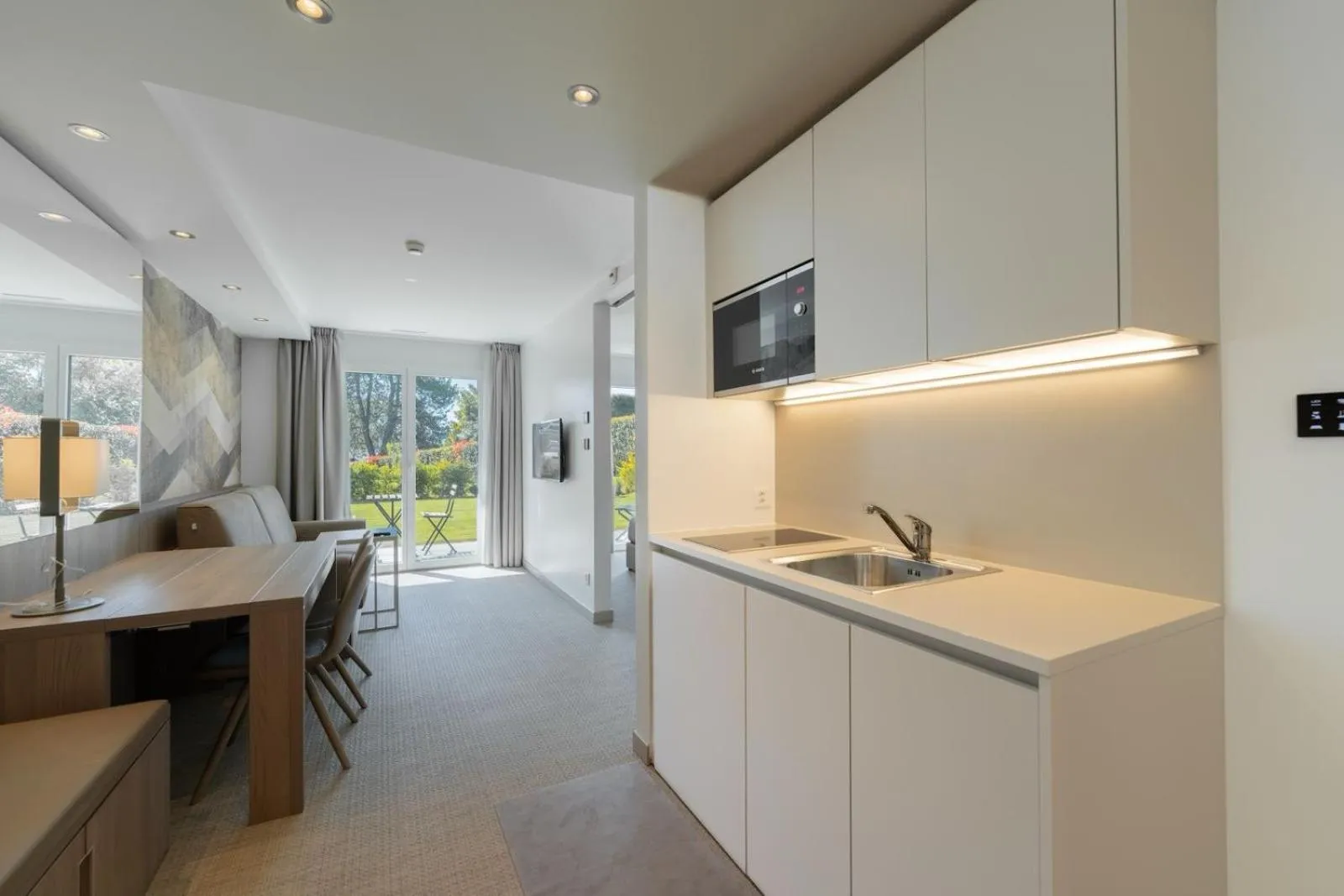 Living room in Attica Résidences, Lausanne