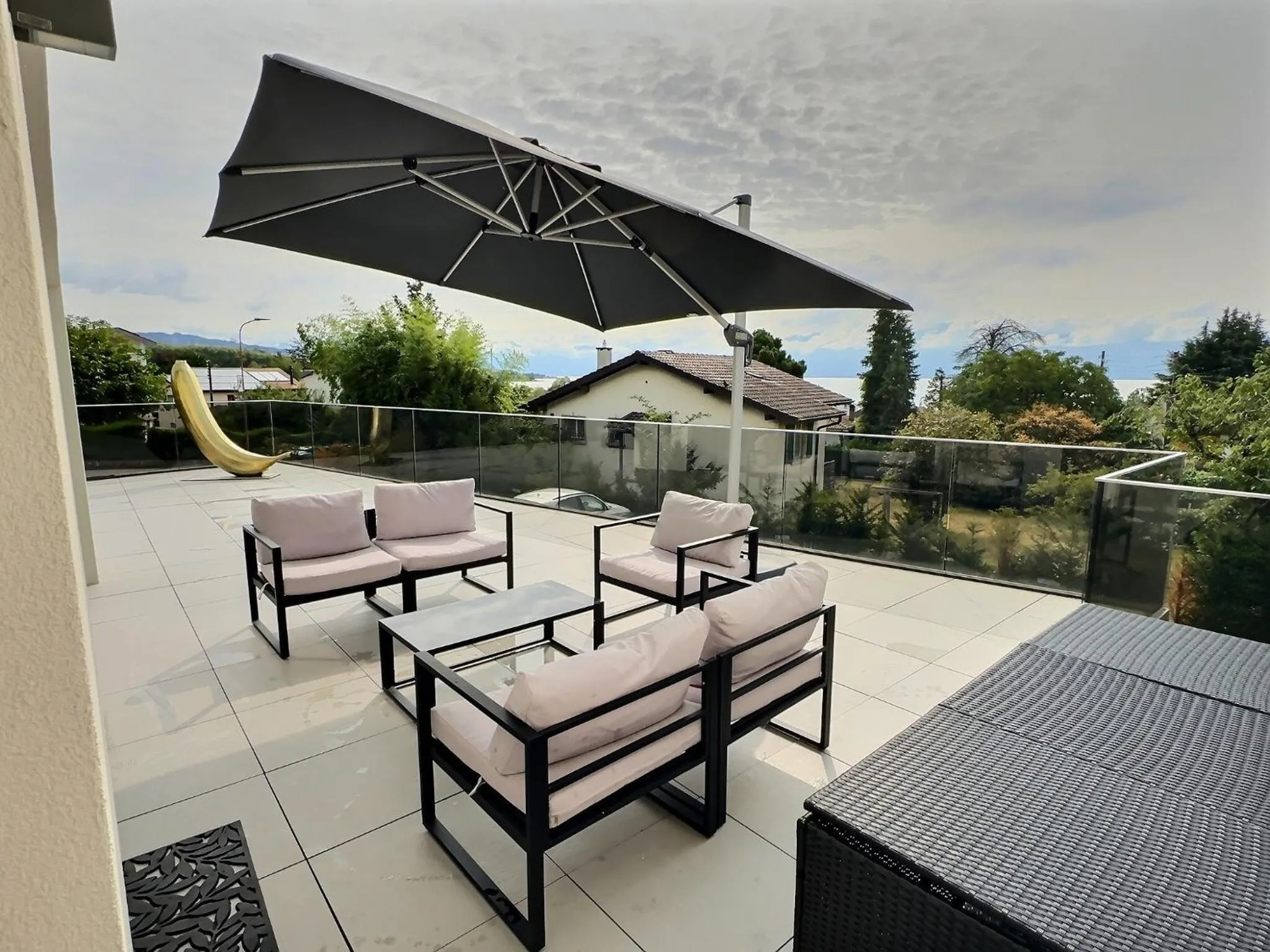 Patio in Attica Résidences, Lausanne