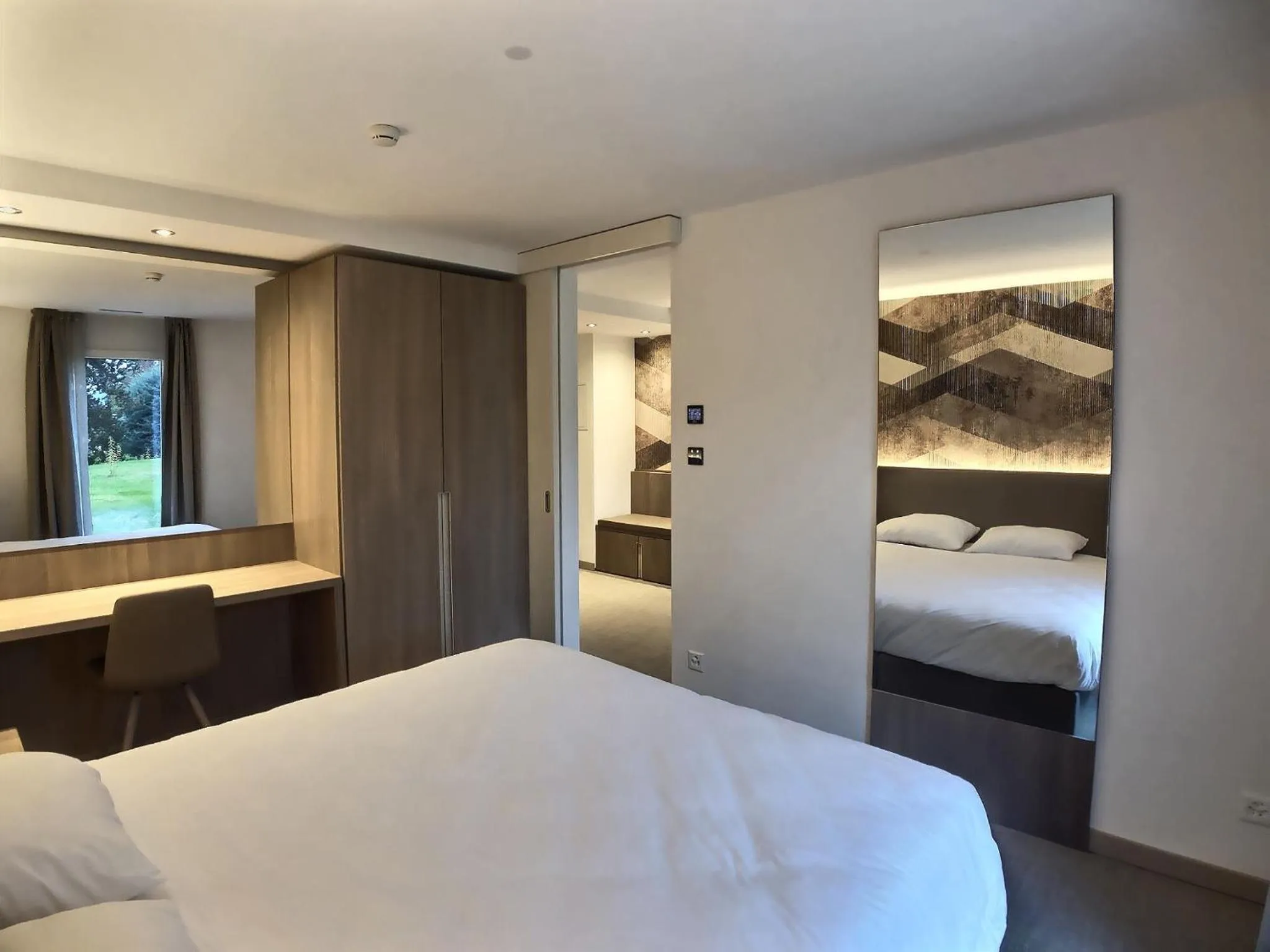 Bedroom, Bed in Attica Résidences, Lausanne