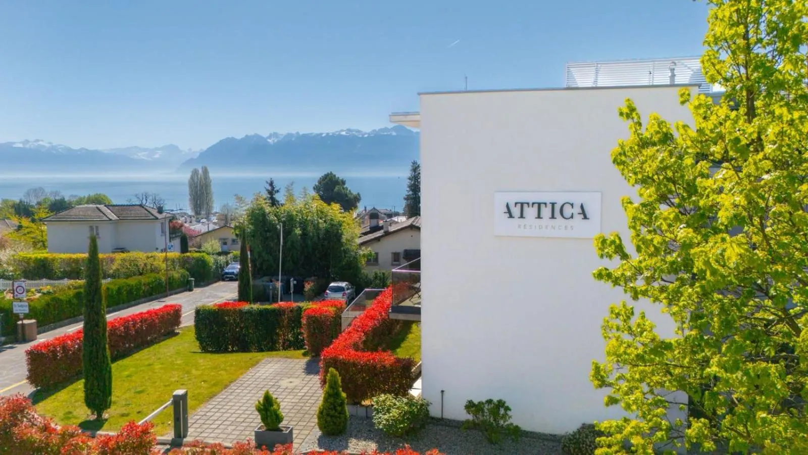 Property building in Attica Résidences, Lausanne