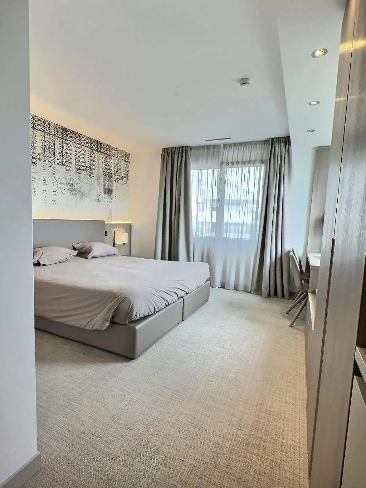 Bedroom, Bed in Attica Résidences, Lausanne