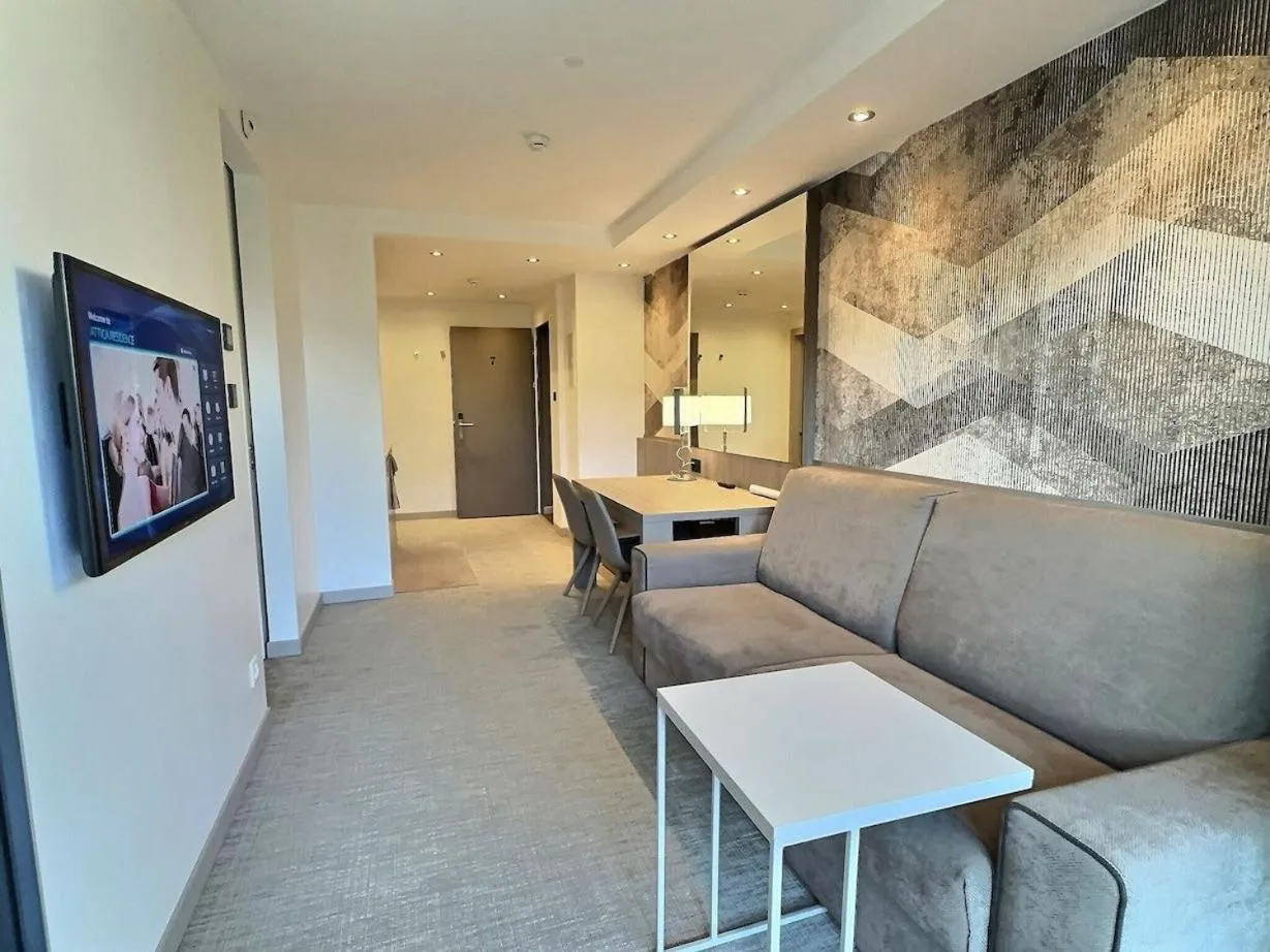 Living room in Attica Résidences, Lausanne