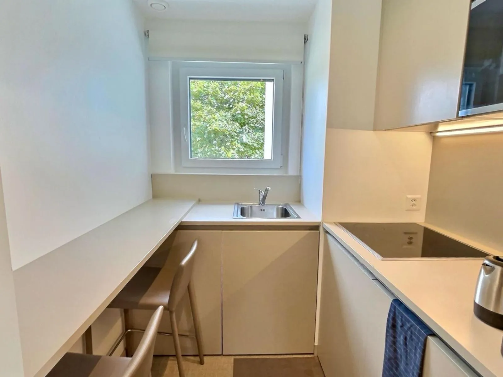 Kitchen or kitchenette in Attica Résidences, Lausanne