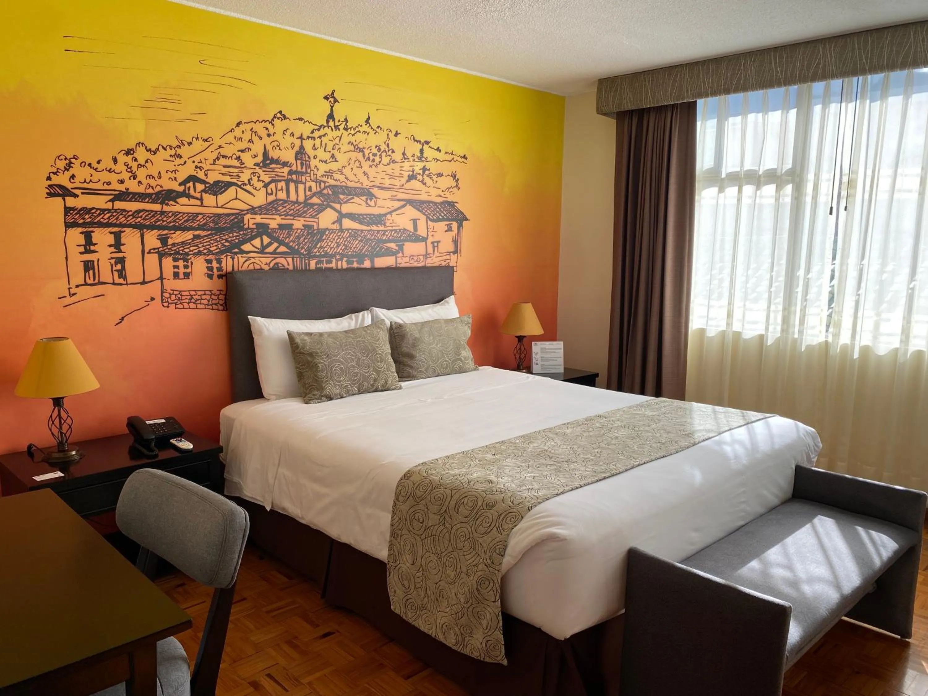 Bed in Embassy Quito