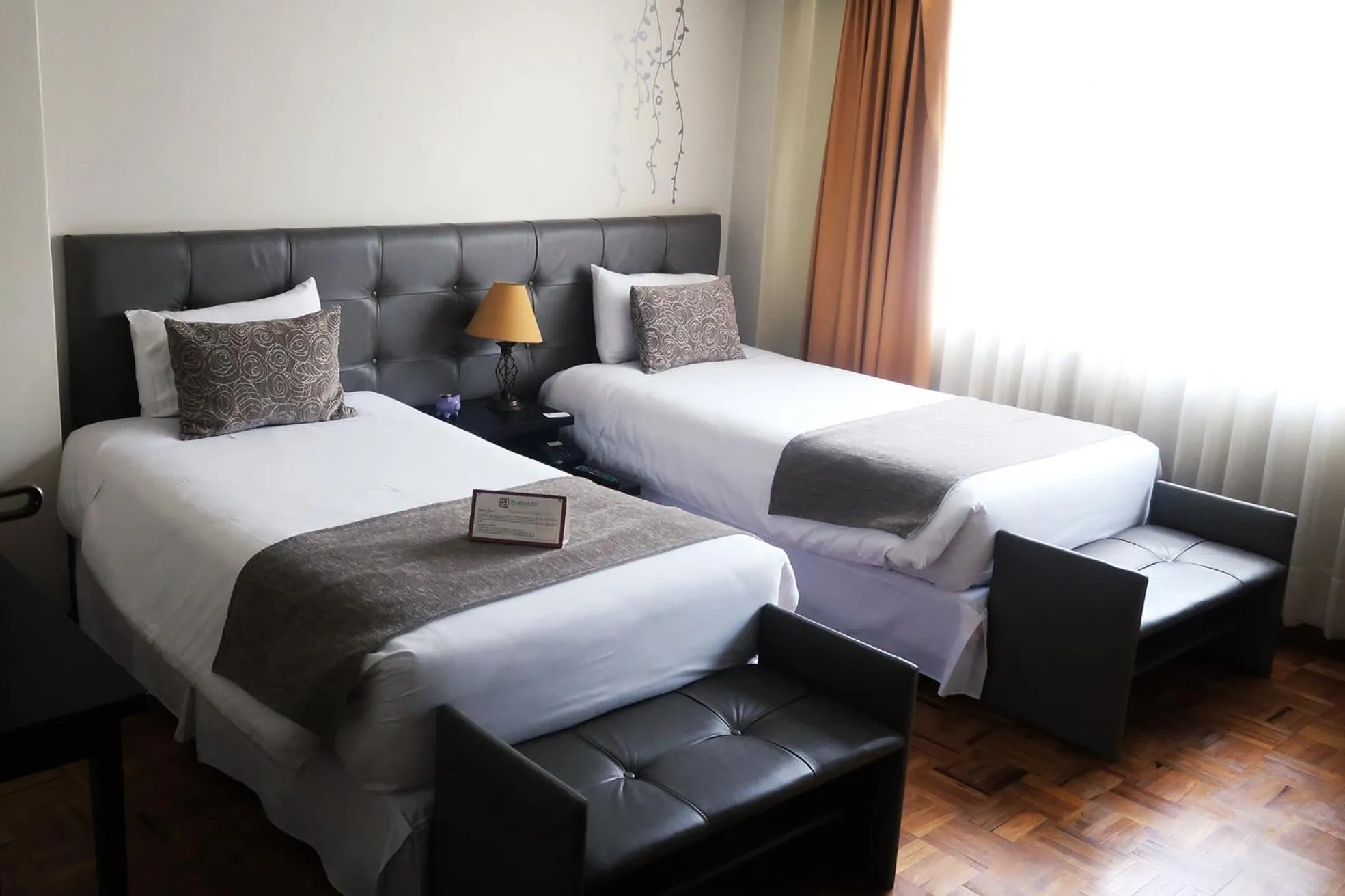 Bed in Embassy Quito