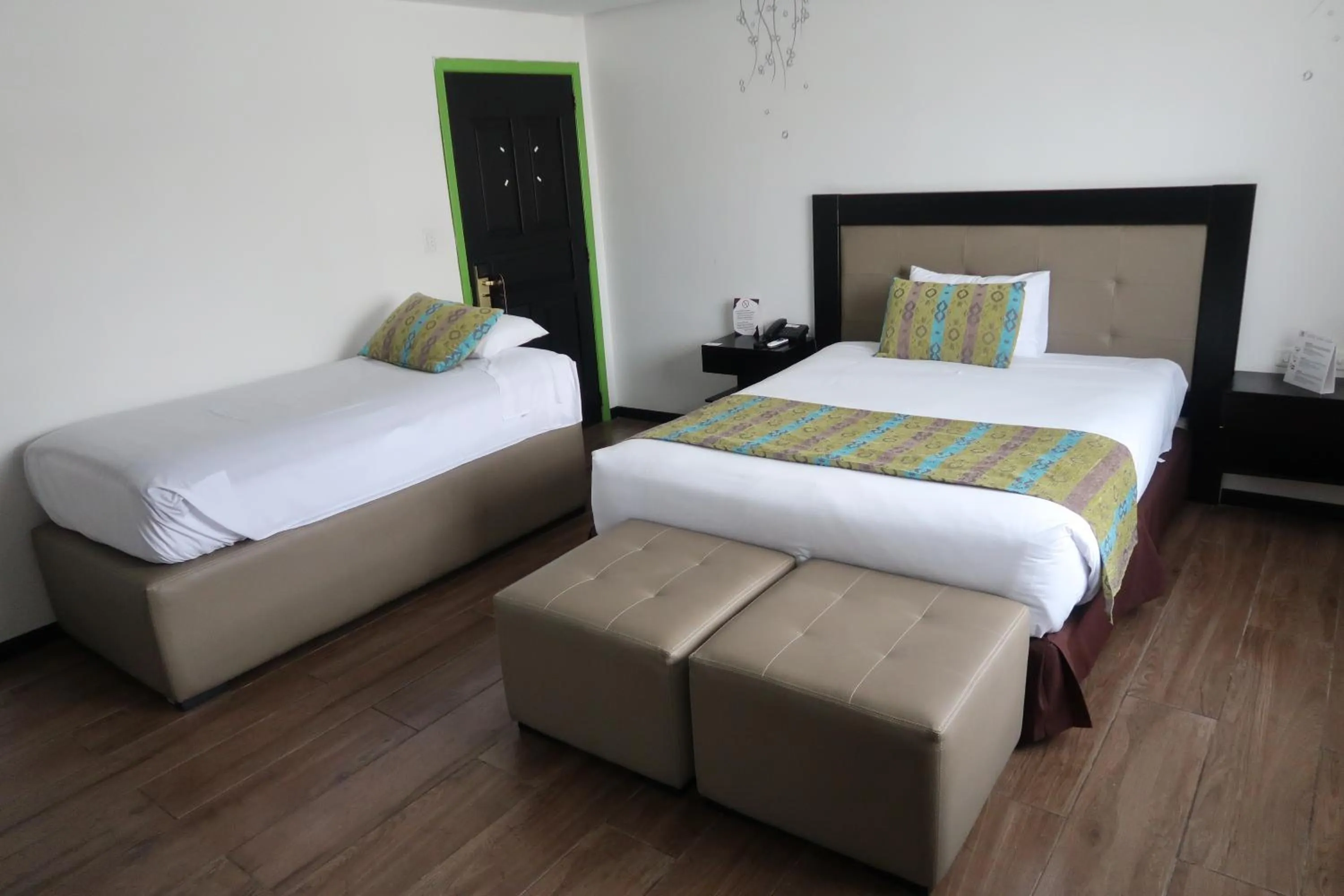 Bed in Embassy Quito