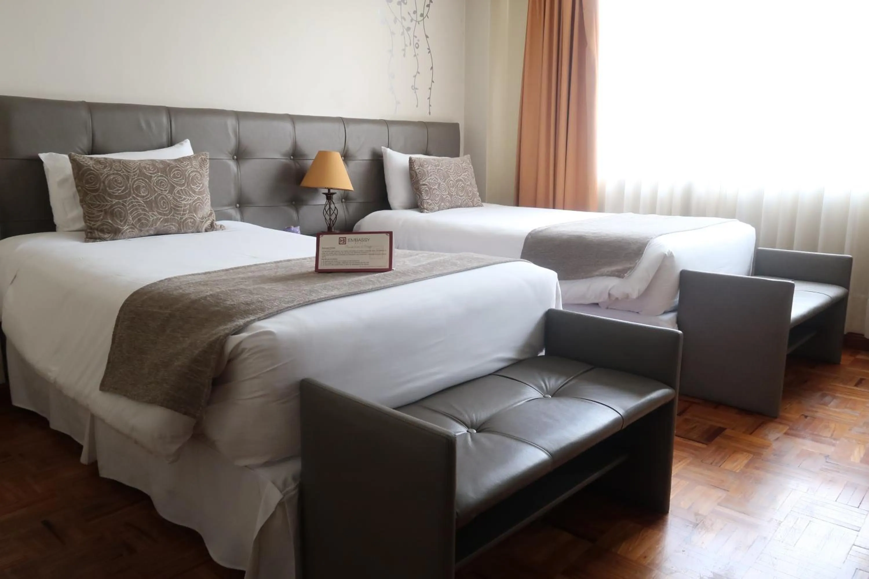 Bed in Embassy Quito