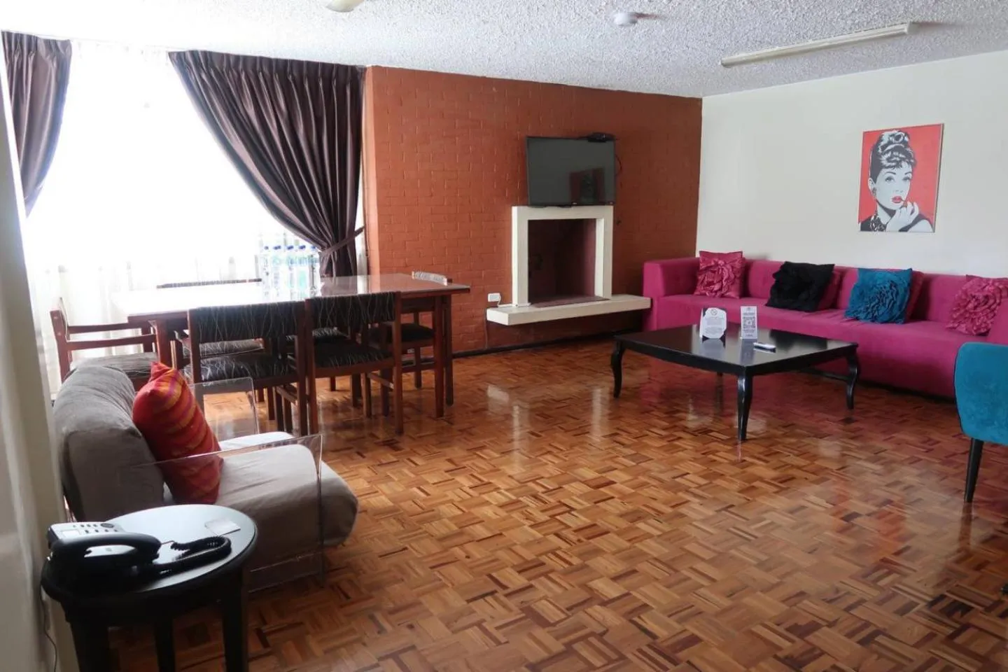 Living room in Embassy Quito