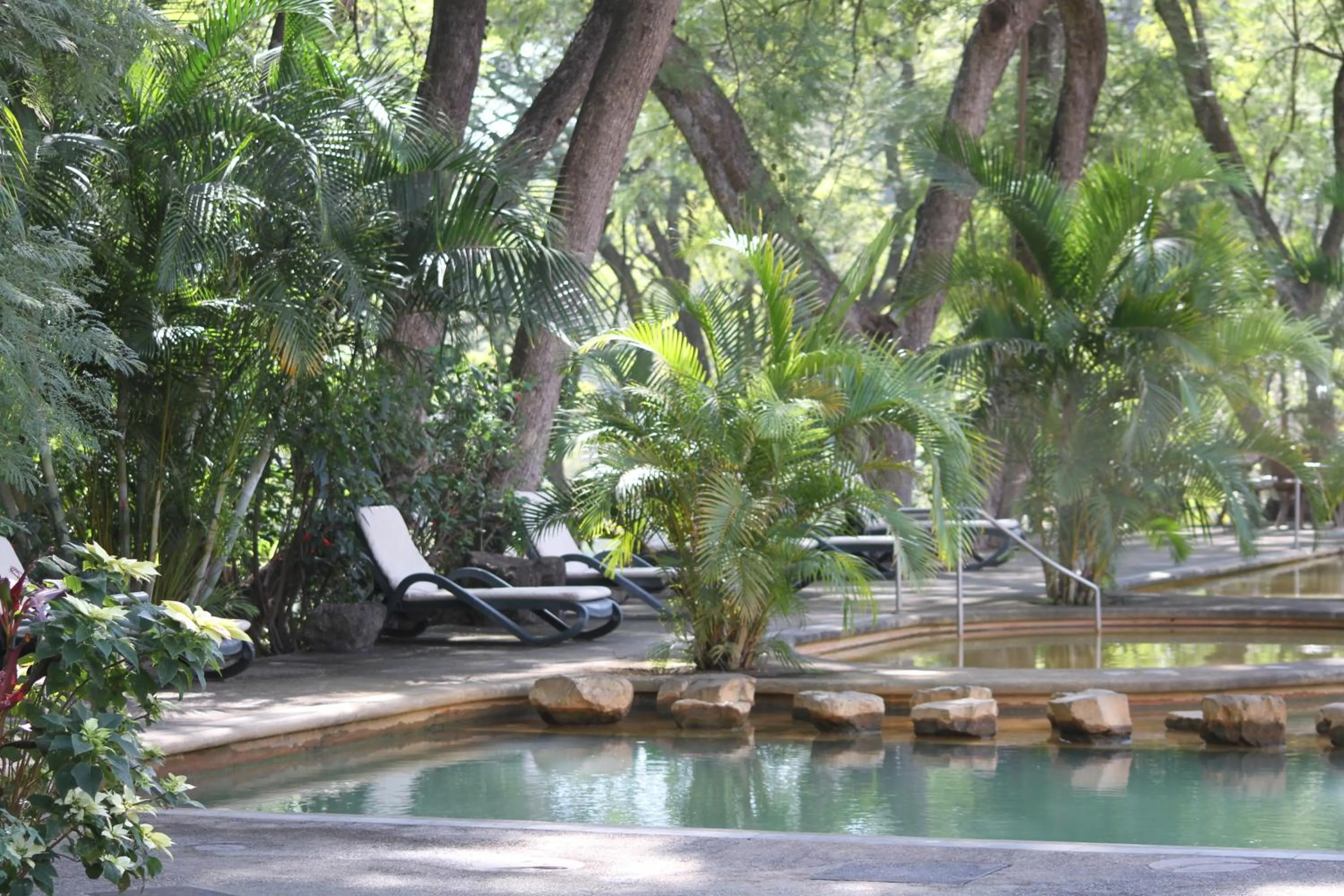 Hot Spring Bath in Hotel Agua Blanca