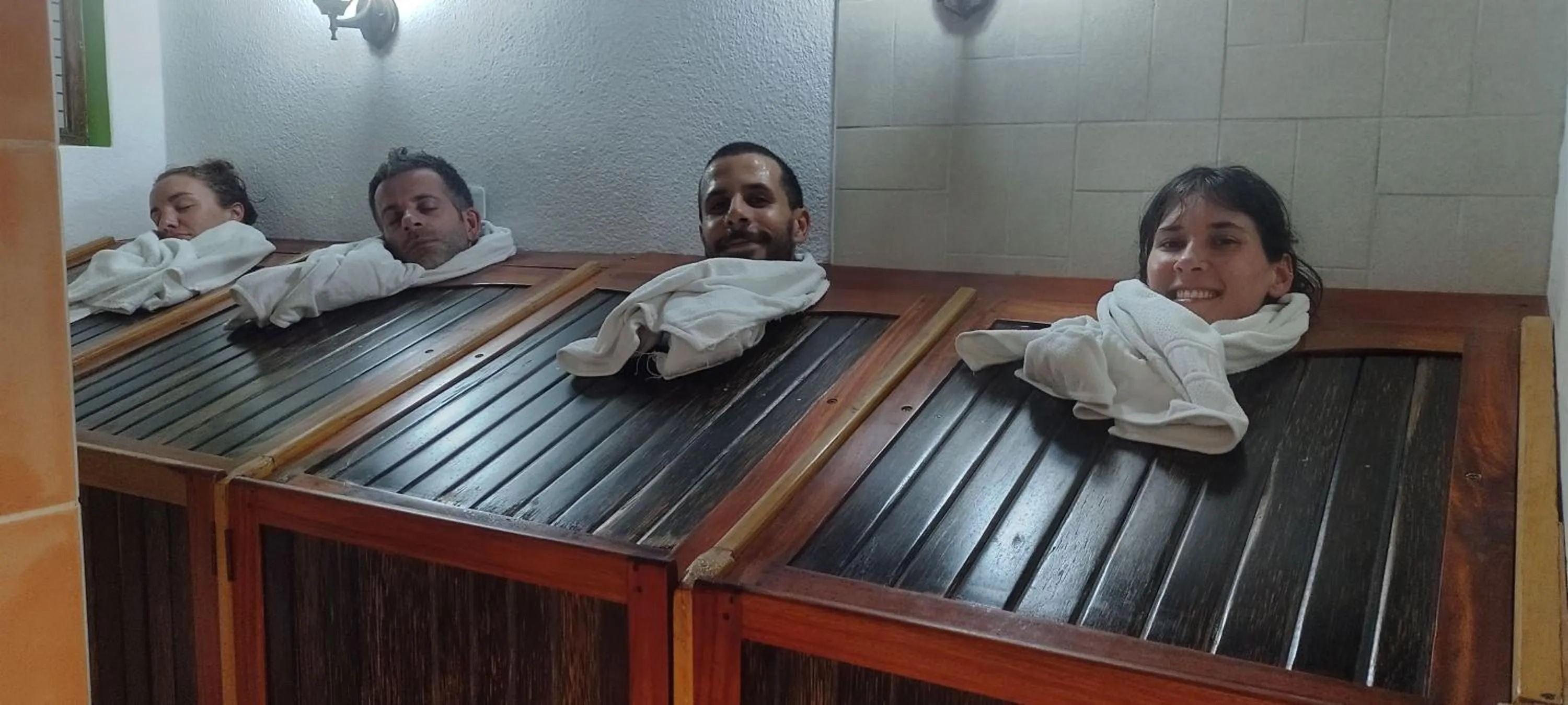 Sauna in Hotel y Spa Isla de Baños