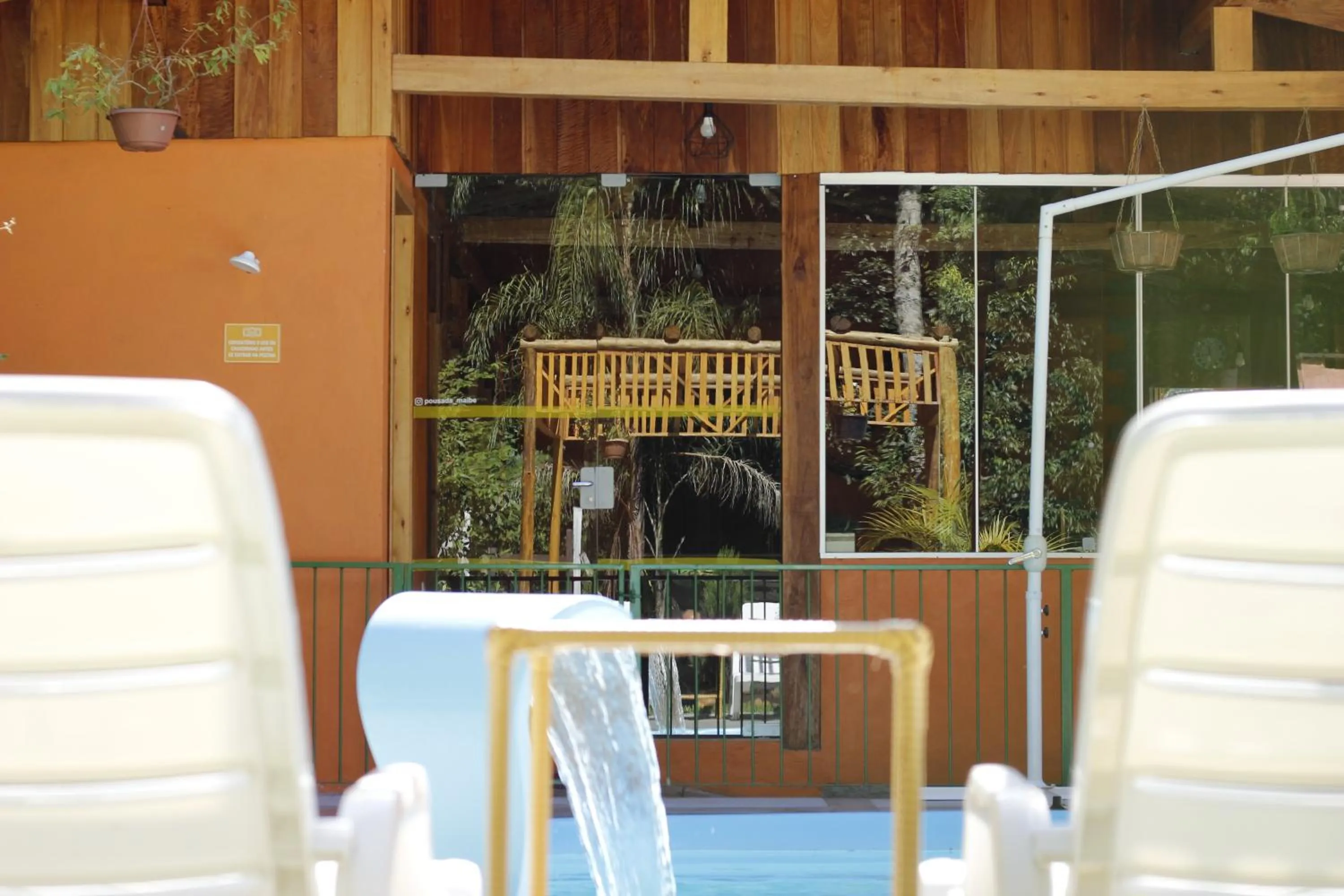 Patio in Pousada Maibe Amanhecer na Serra