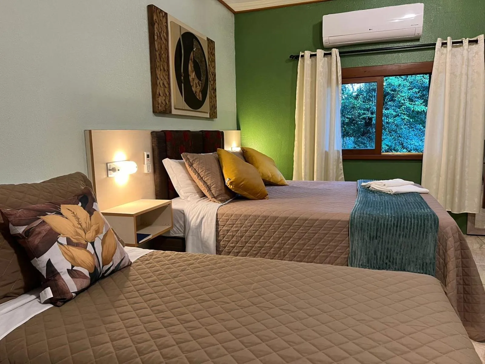 Bedroom, Bed in Pousada Maibe Amanhecer na Serra