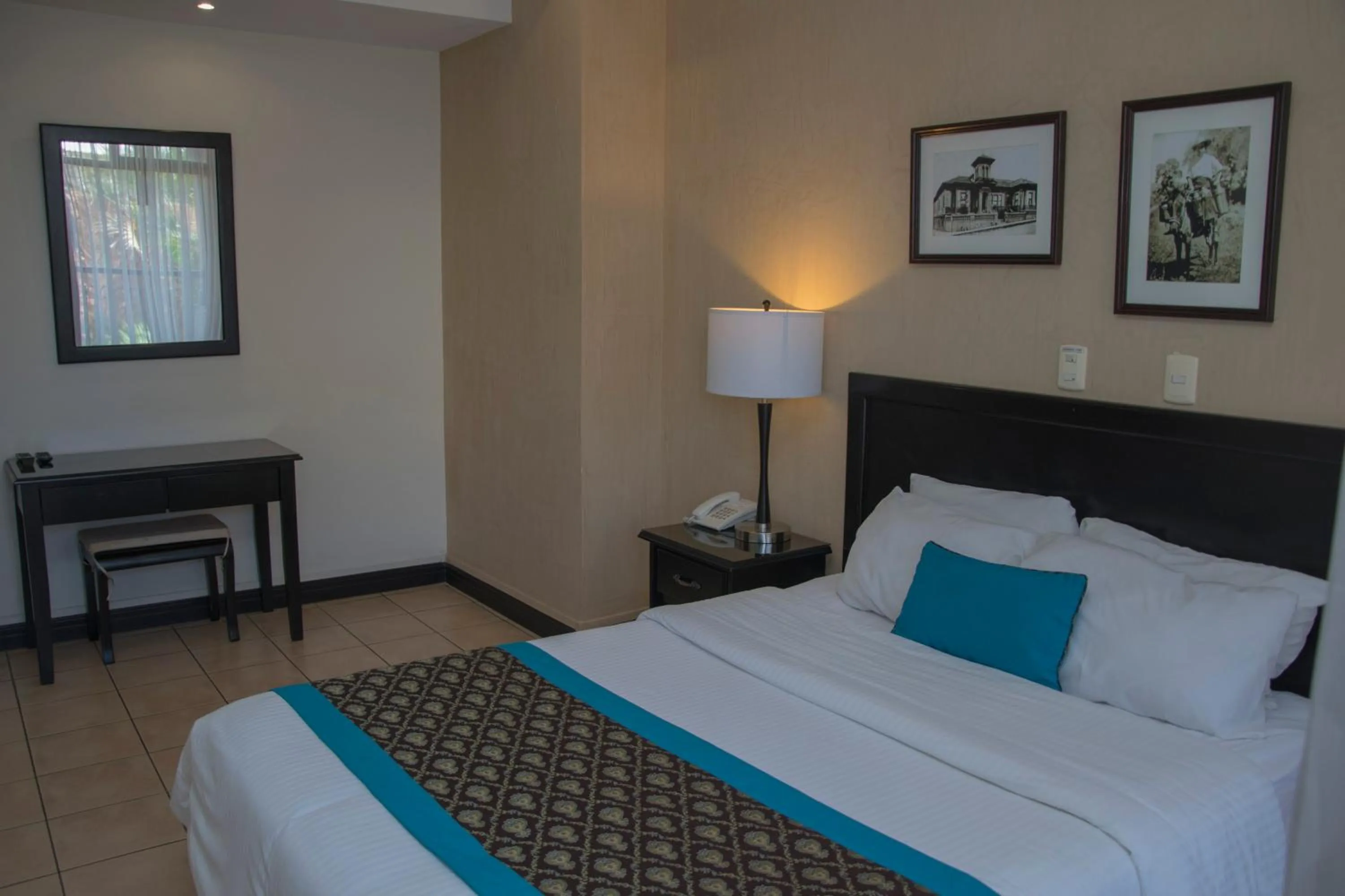 Bed in Hotel Colonial