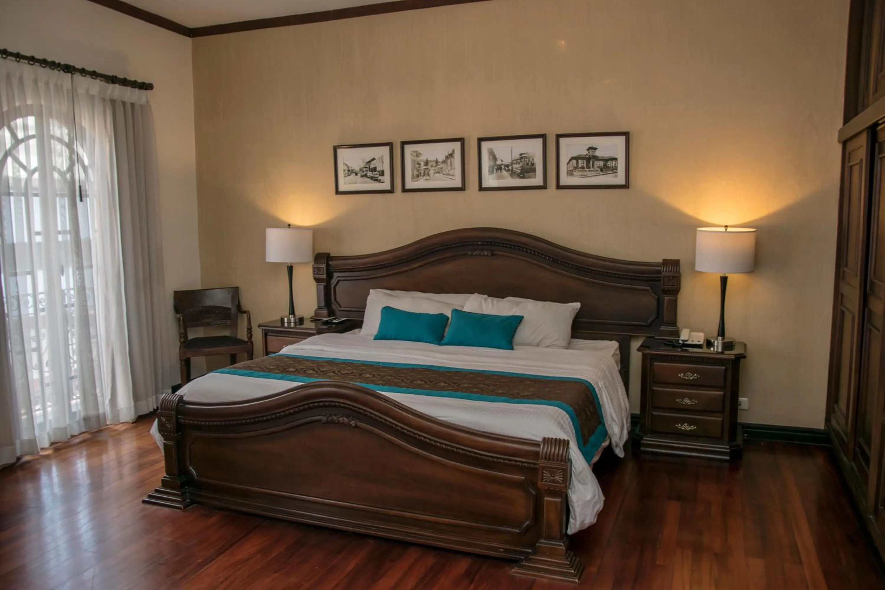 Bed in Hotel Colonial