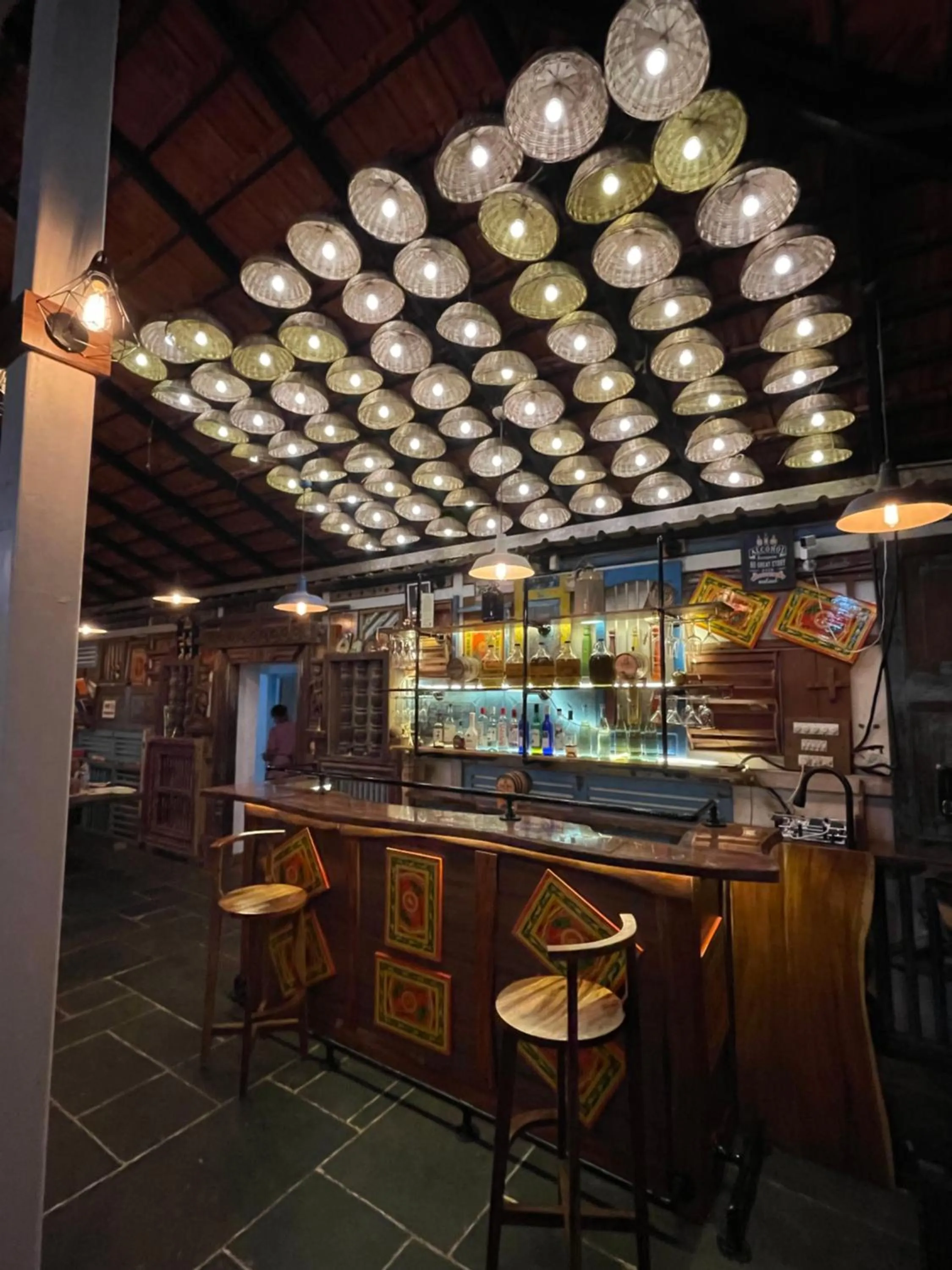 Lounge or bar in Porsu