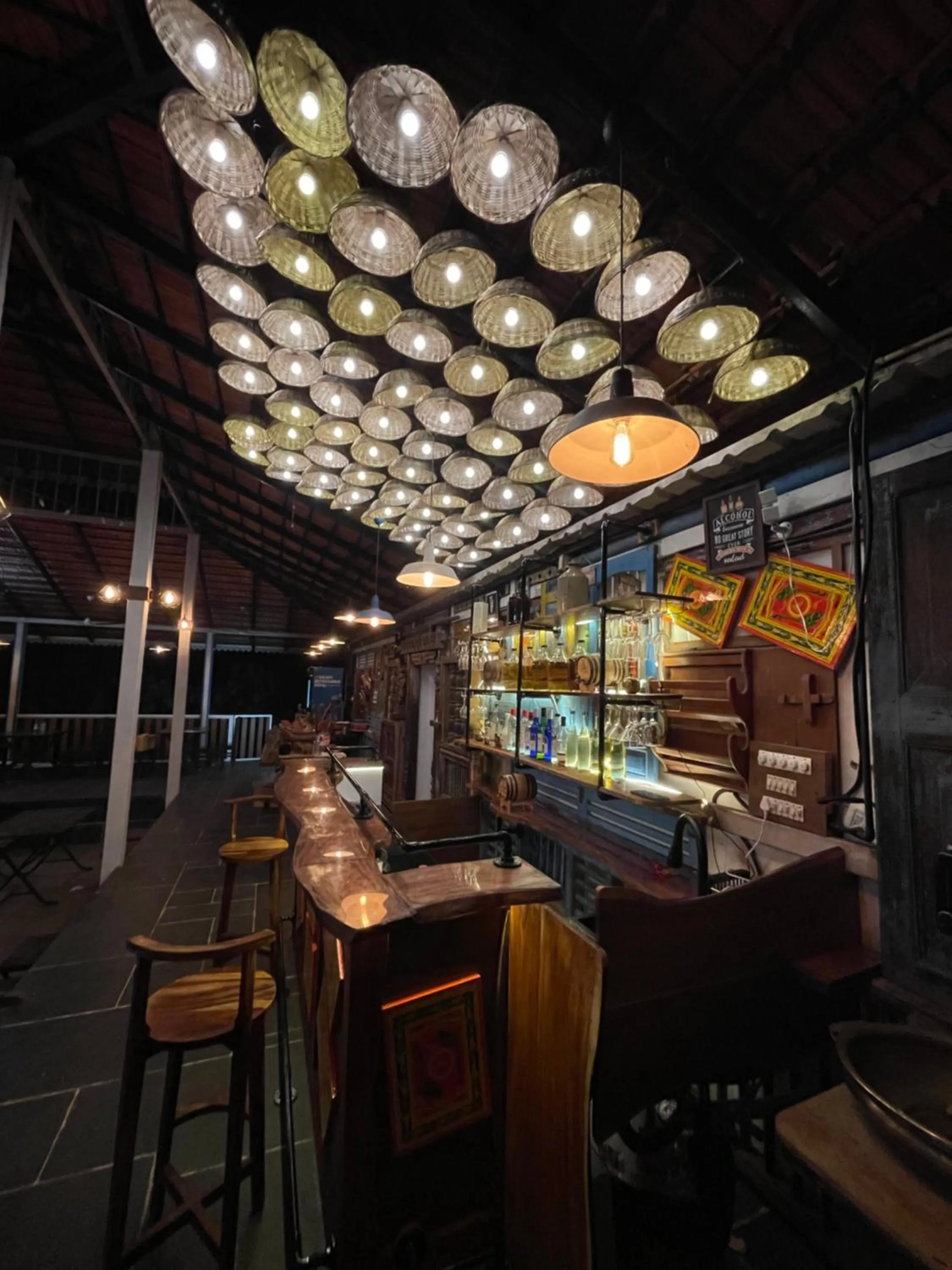 Lounge or bar in Porsu