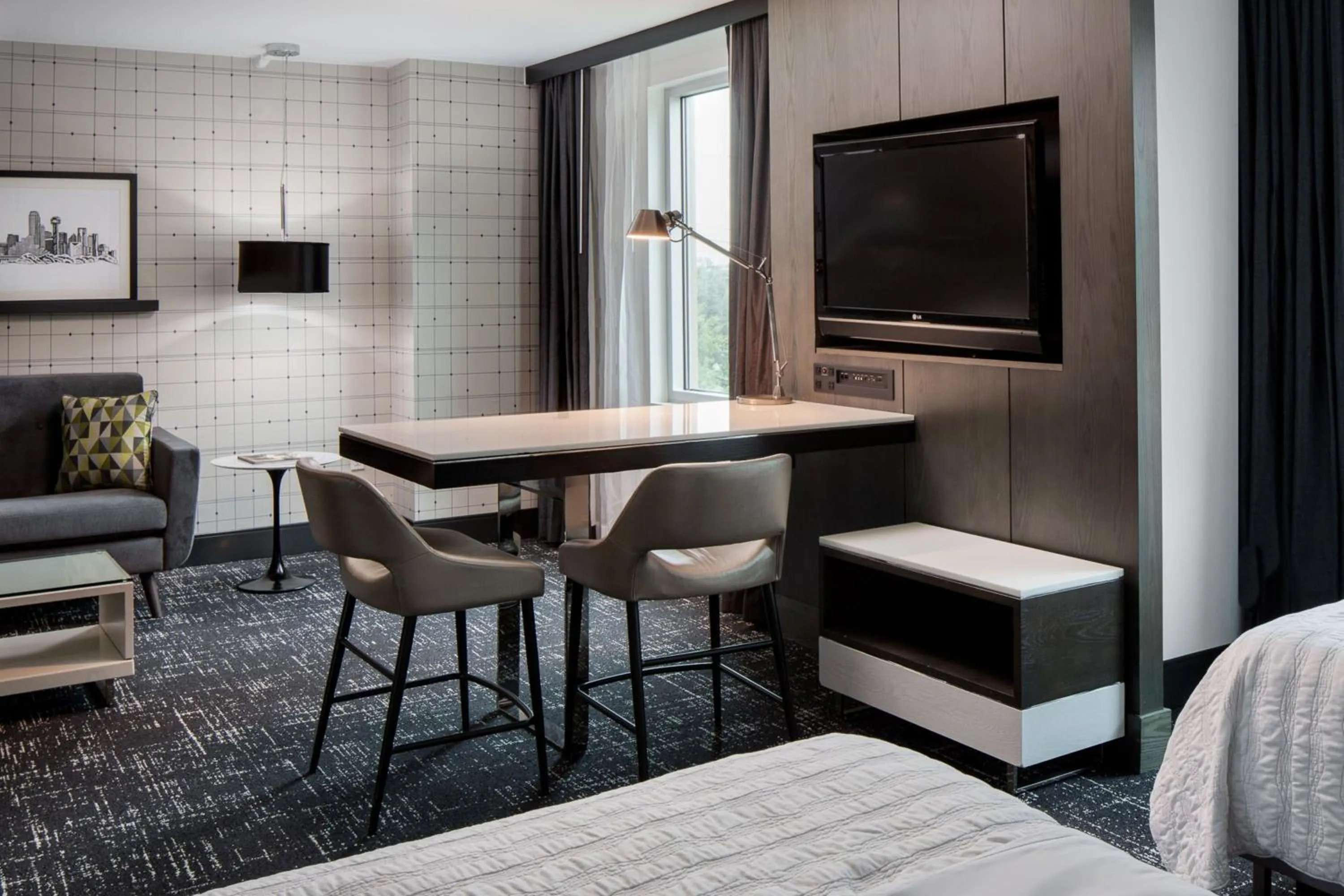 Bedroom, Bed in Le Meridien Dallas by the Galleria