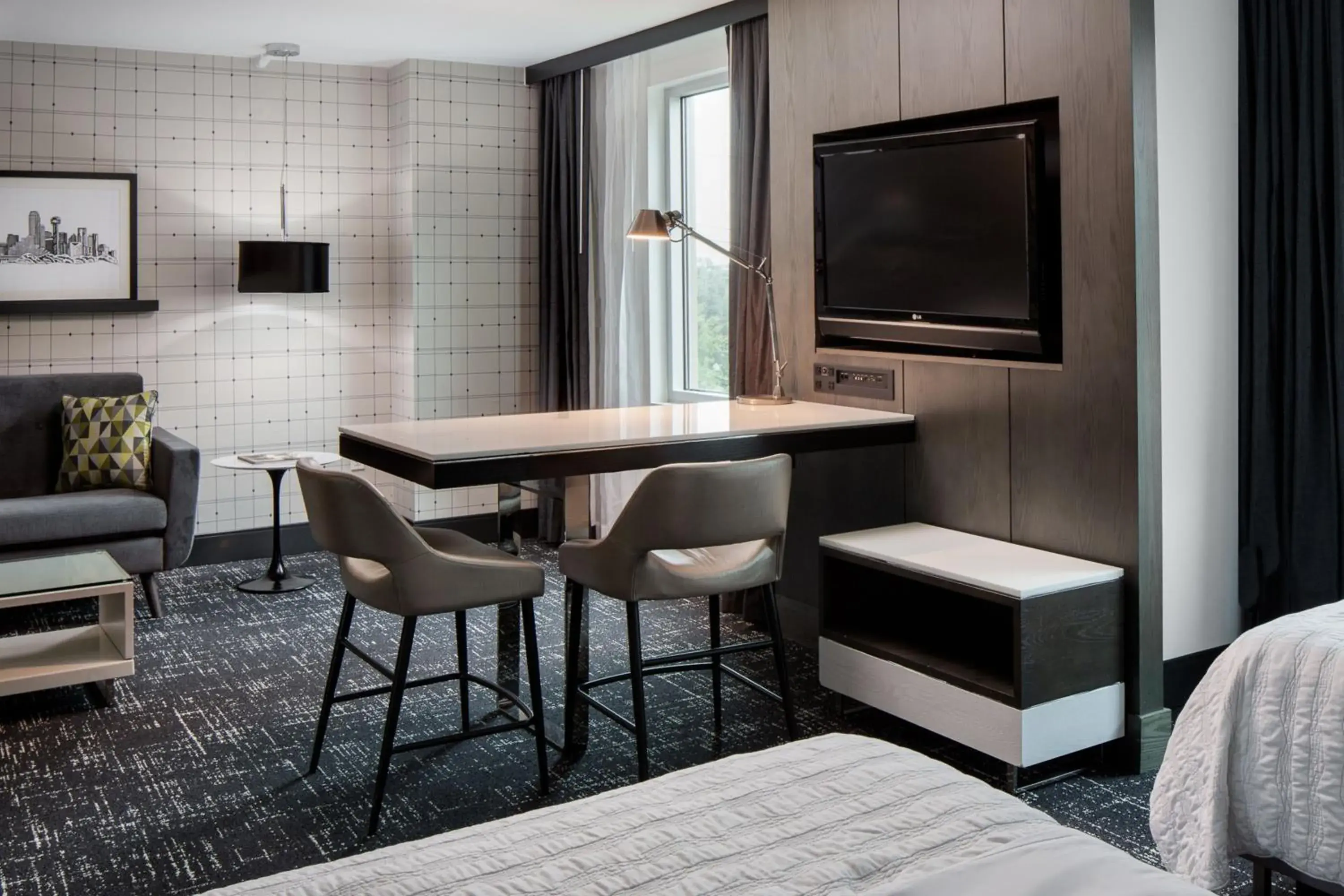 Junior Suite, 2 Double in Le Meridien Dallas by the Galleria Junior Suite, 2 Double in Le Meridien Dallas by the Galleria