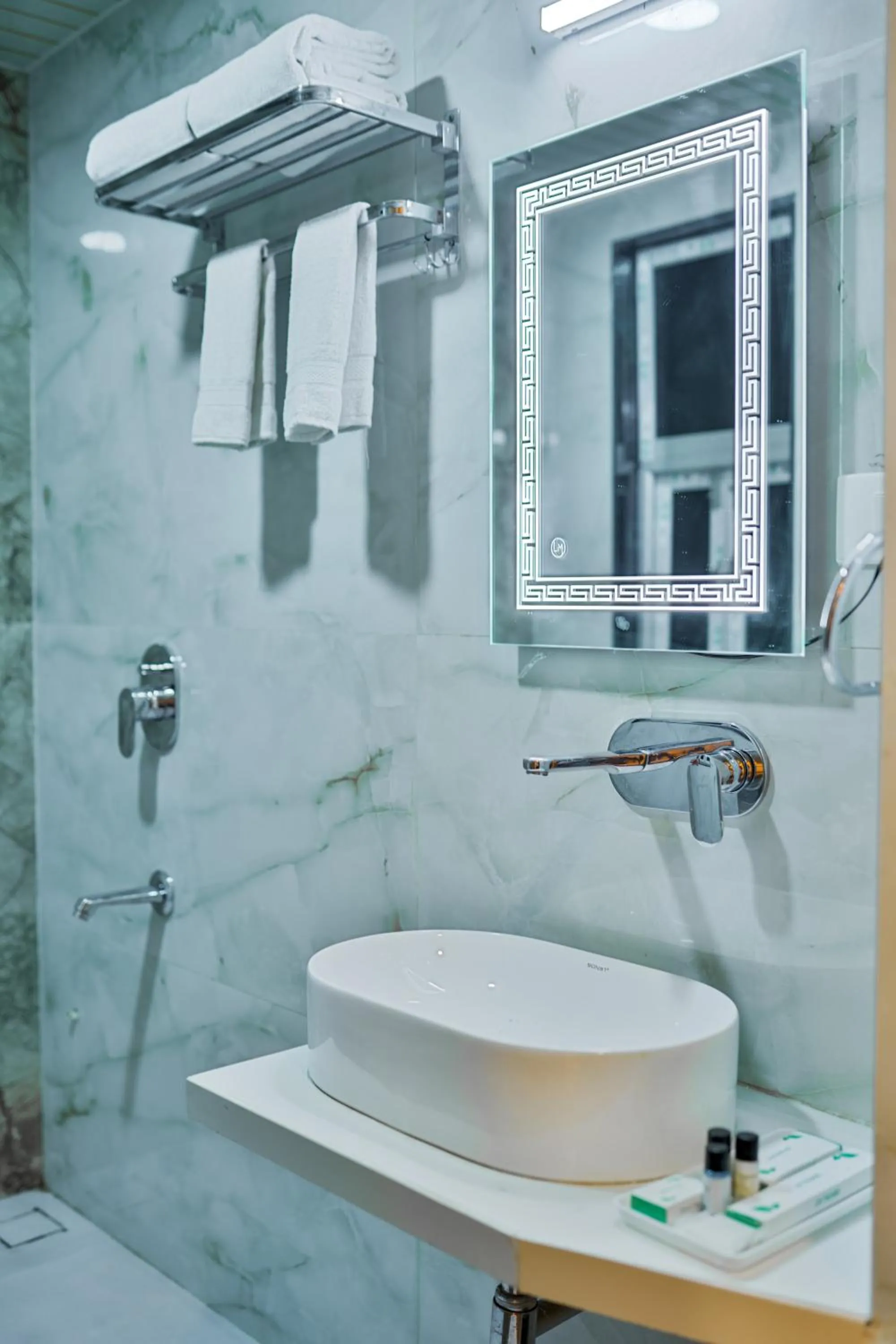 Toilet in Hotel Jaisal Inn - Pure Veg