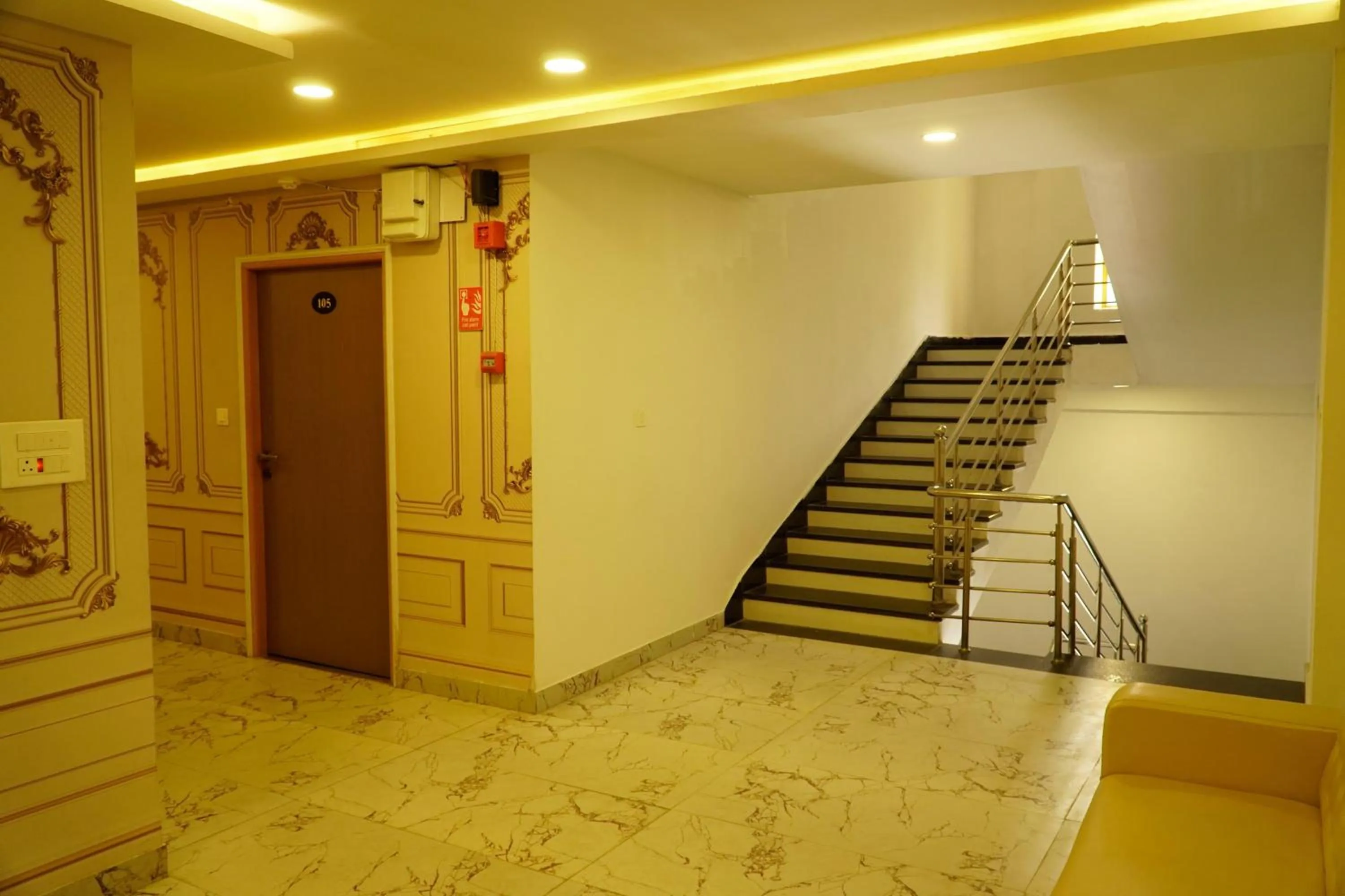 Lobby or reception in Hotel Jaisal Inn - Pure Veg