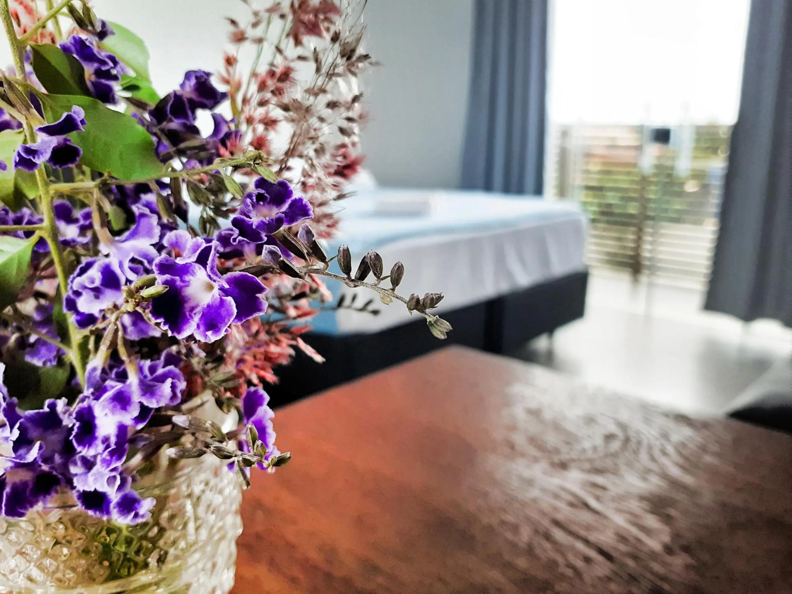 Bed in Pousada Suítes do Rosa