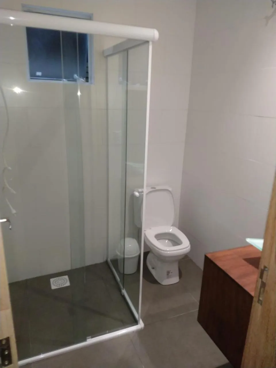 Shower in Pousada Suítes do Rosa