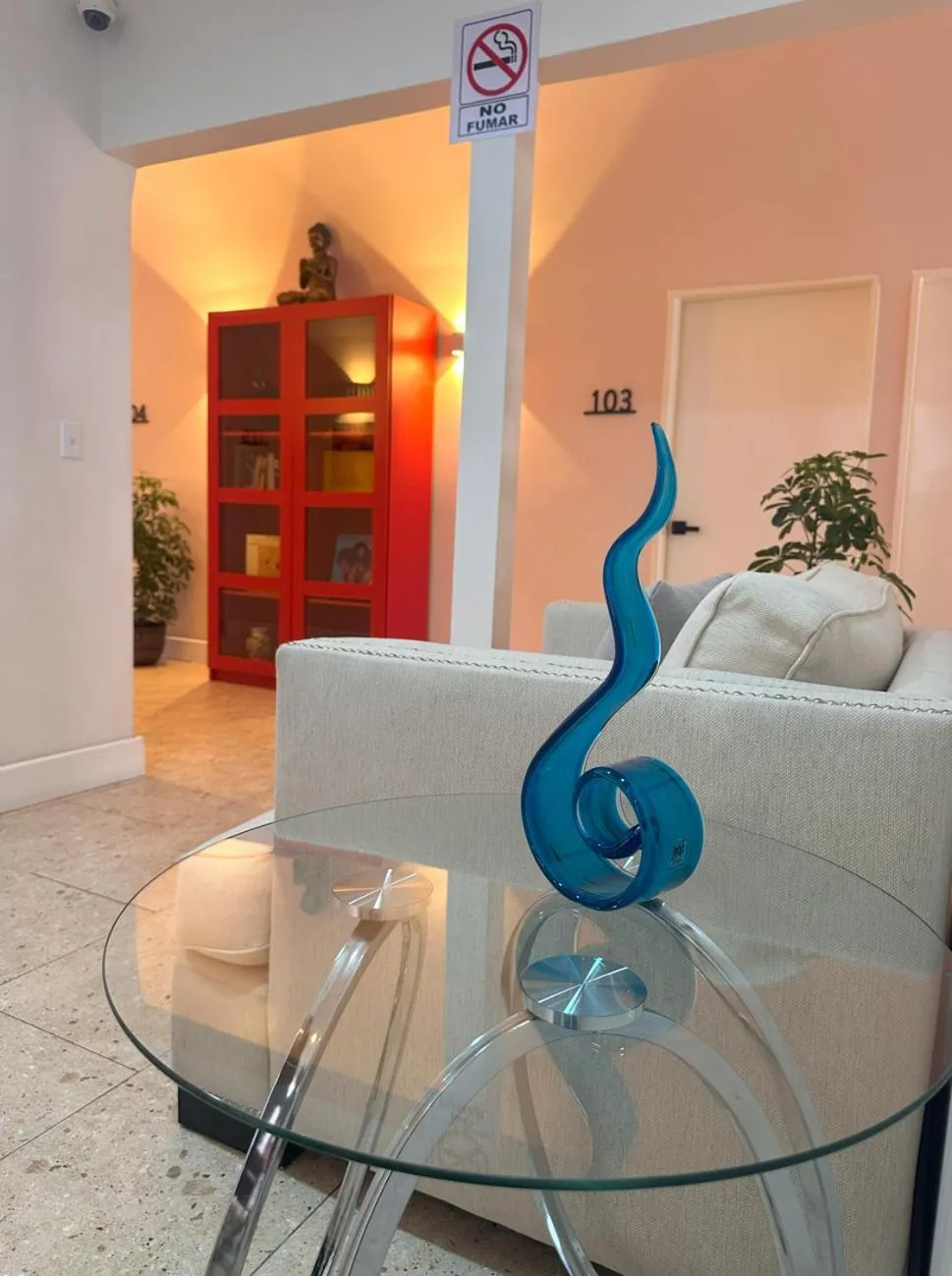 Decorative detail in INTJ Hotel