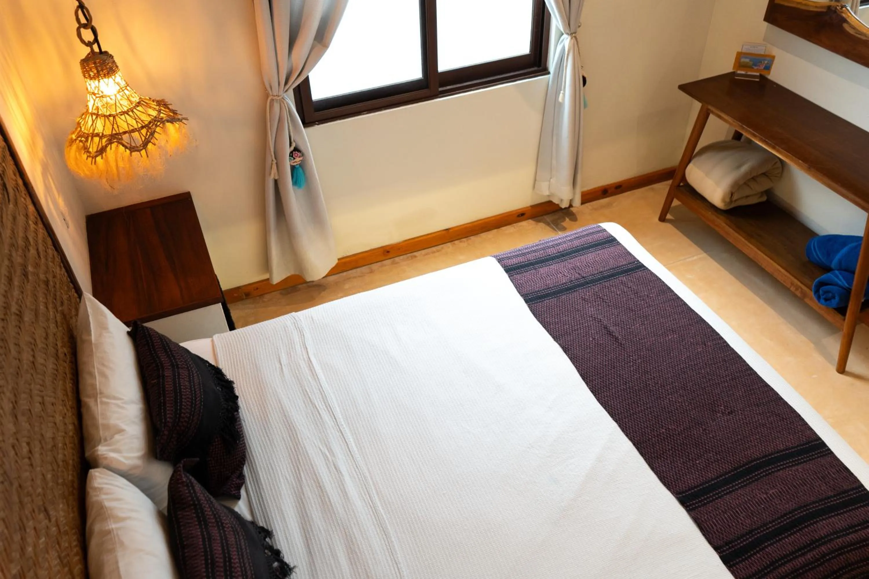 Bedroom, Bed in Hotel Boutique La Puerta Azul Beachfront - Adults Only