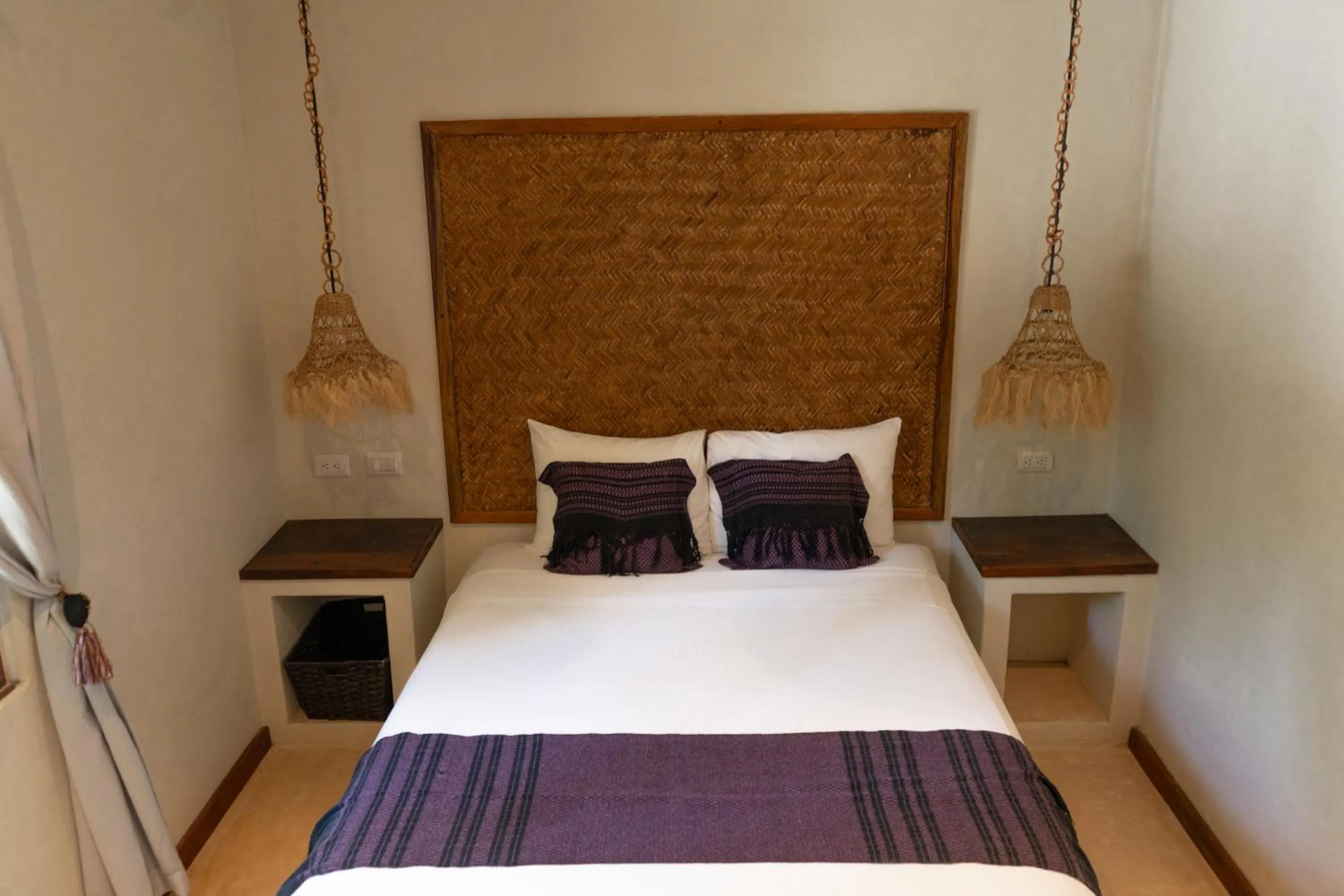 Bedroom, Bed in Hotel Boutique La Puerta Azul Beachfront - Adults Only